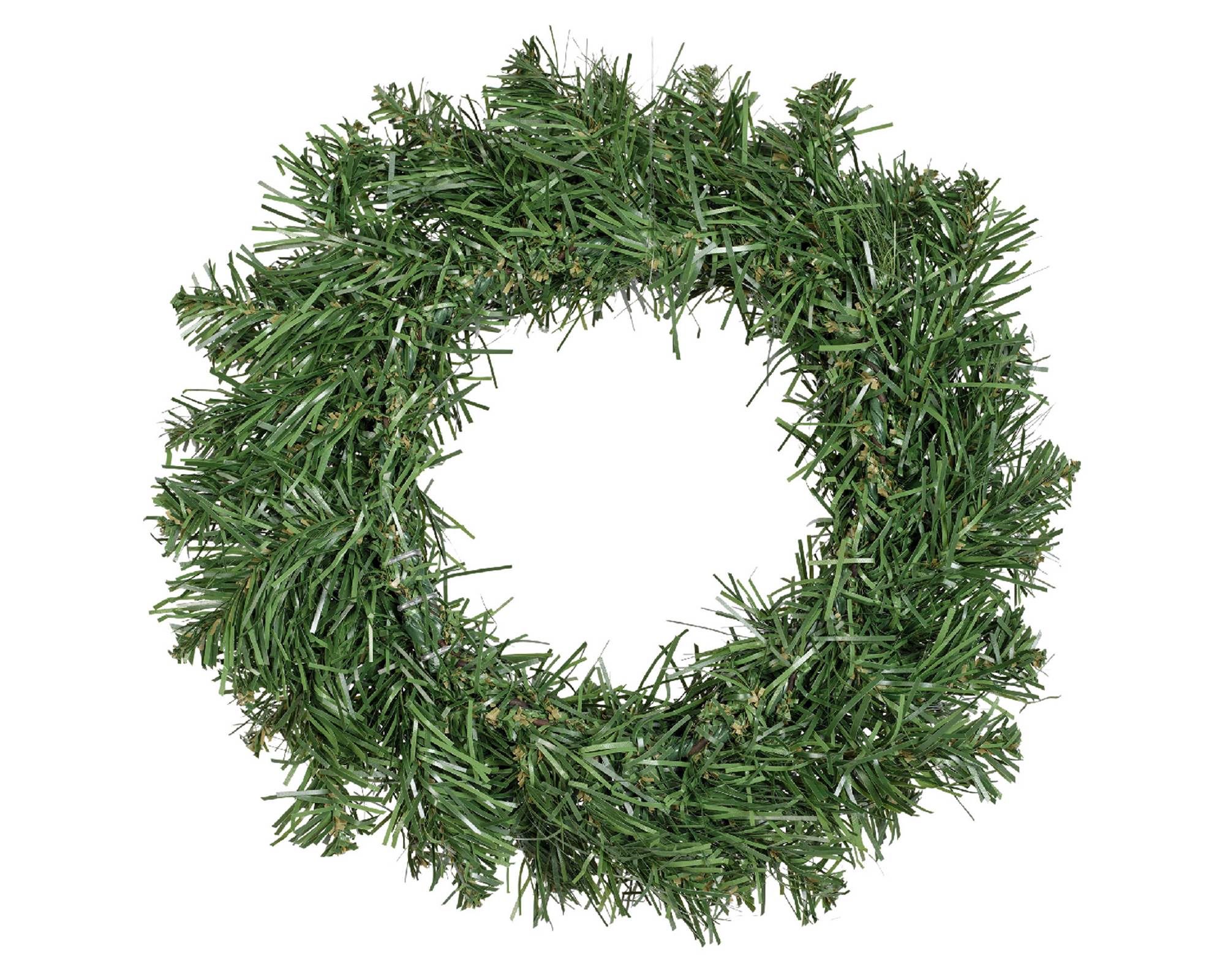 Corona Imperiale Verde D35xh8cm in Pvc