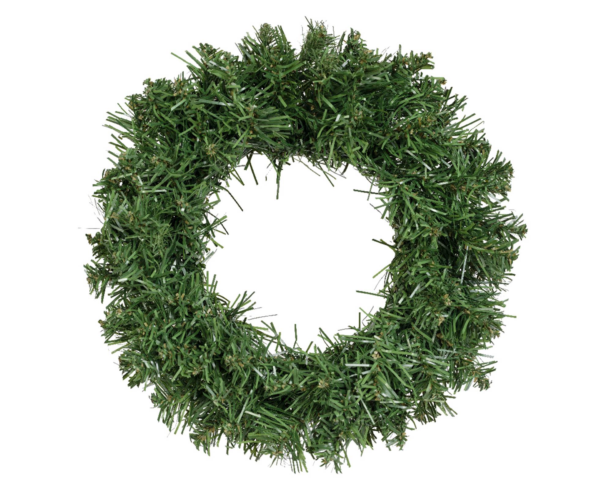 Corona Imperiale Verde D35xh8cm in Pvc - immagine 2