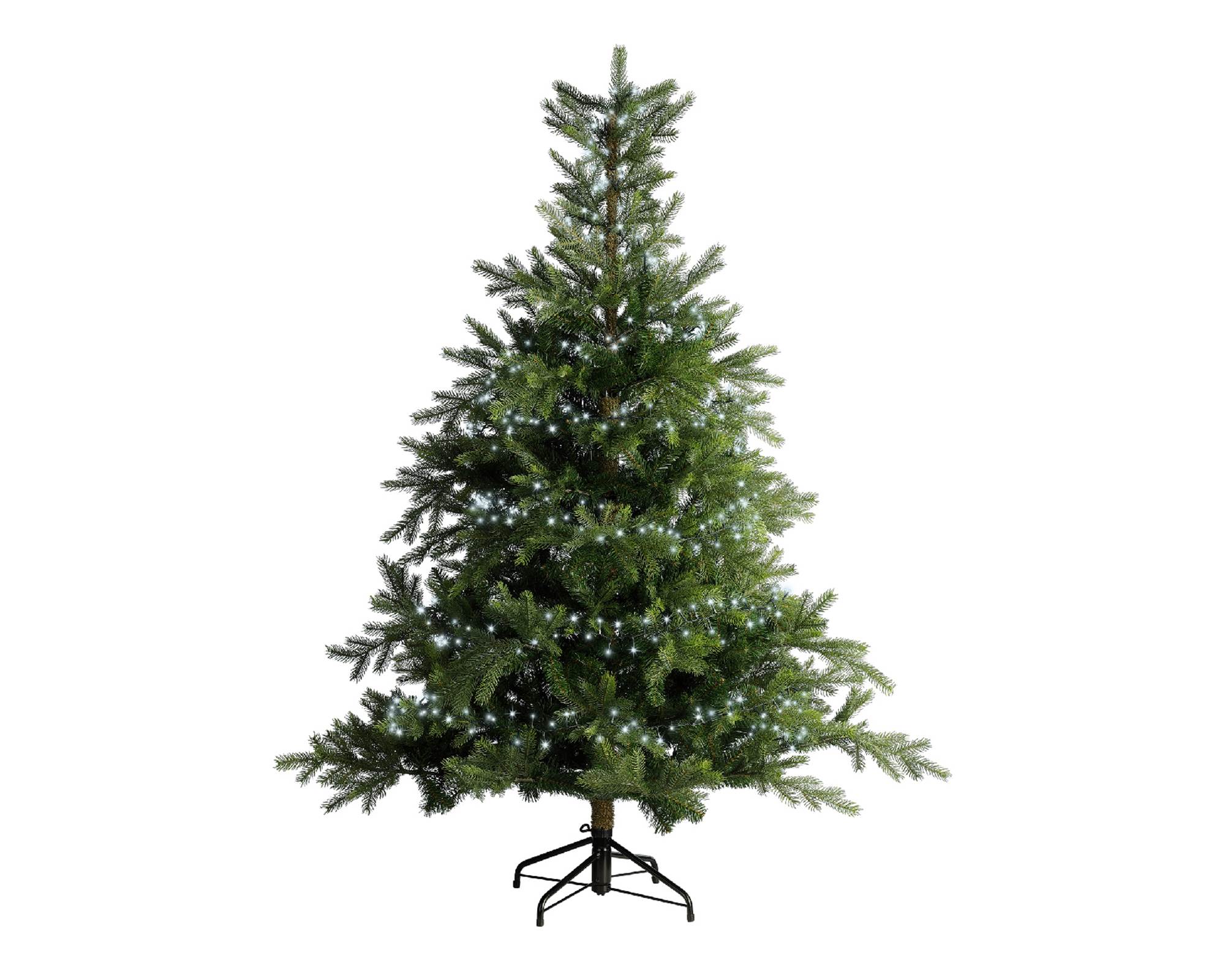 Luci Led Compatte 8 Funzioni Effetto Scintillante per Esterni Verde e Bianco Freddo 2250cm in Pvc - immagine 5