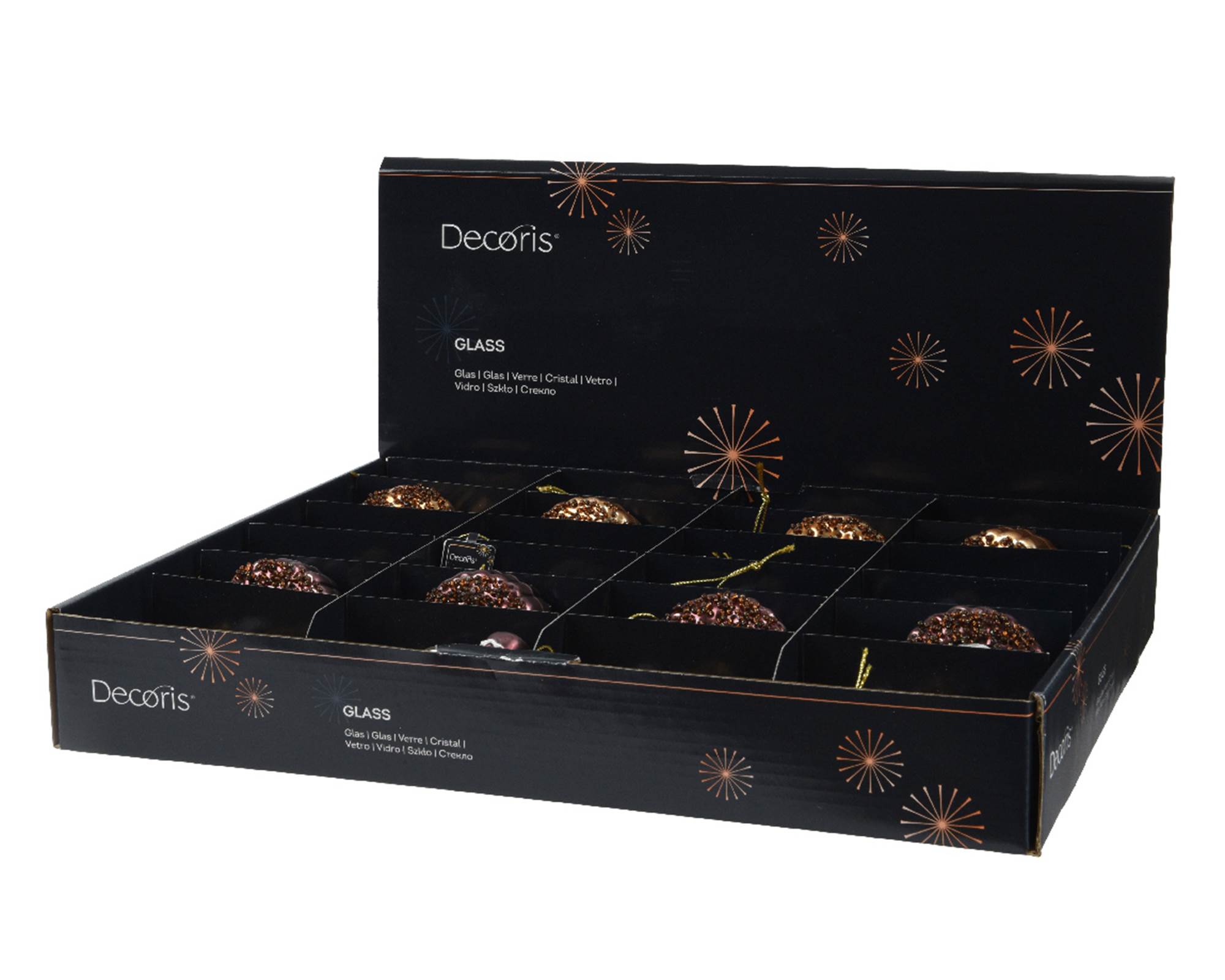 Pendente Dolci Assortiti 4,8x4,5x7,5cm in Vetro - immagine 2