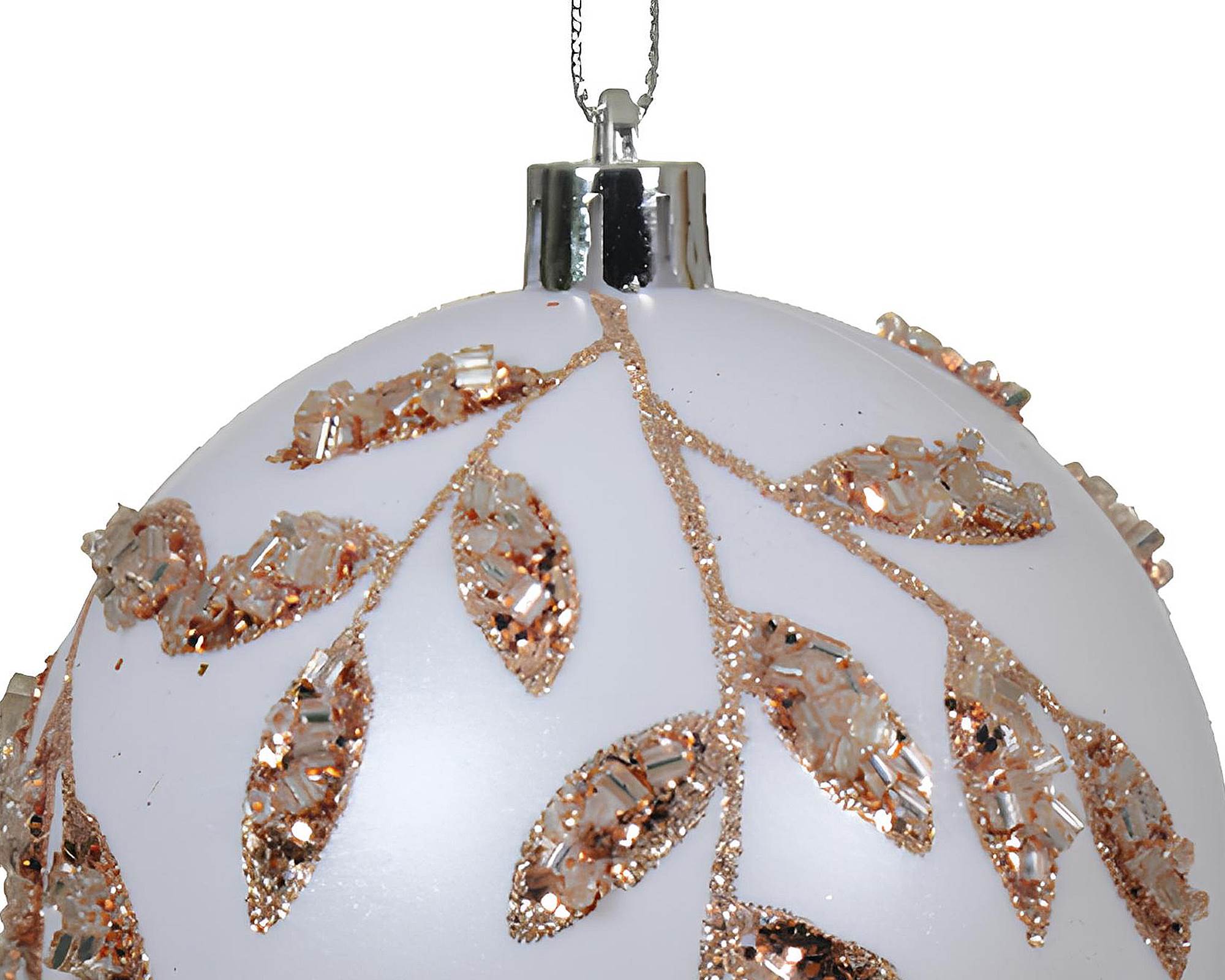 Sfera Bianco e Verde Assortito D8cm in Plastica - immagine 2