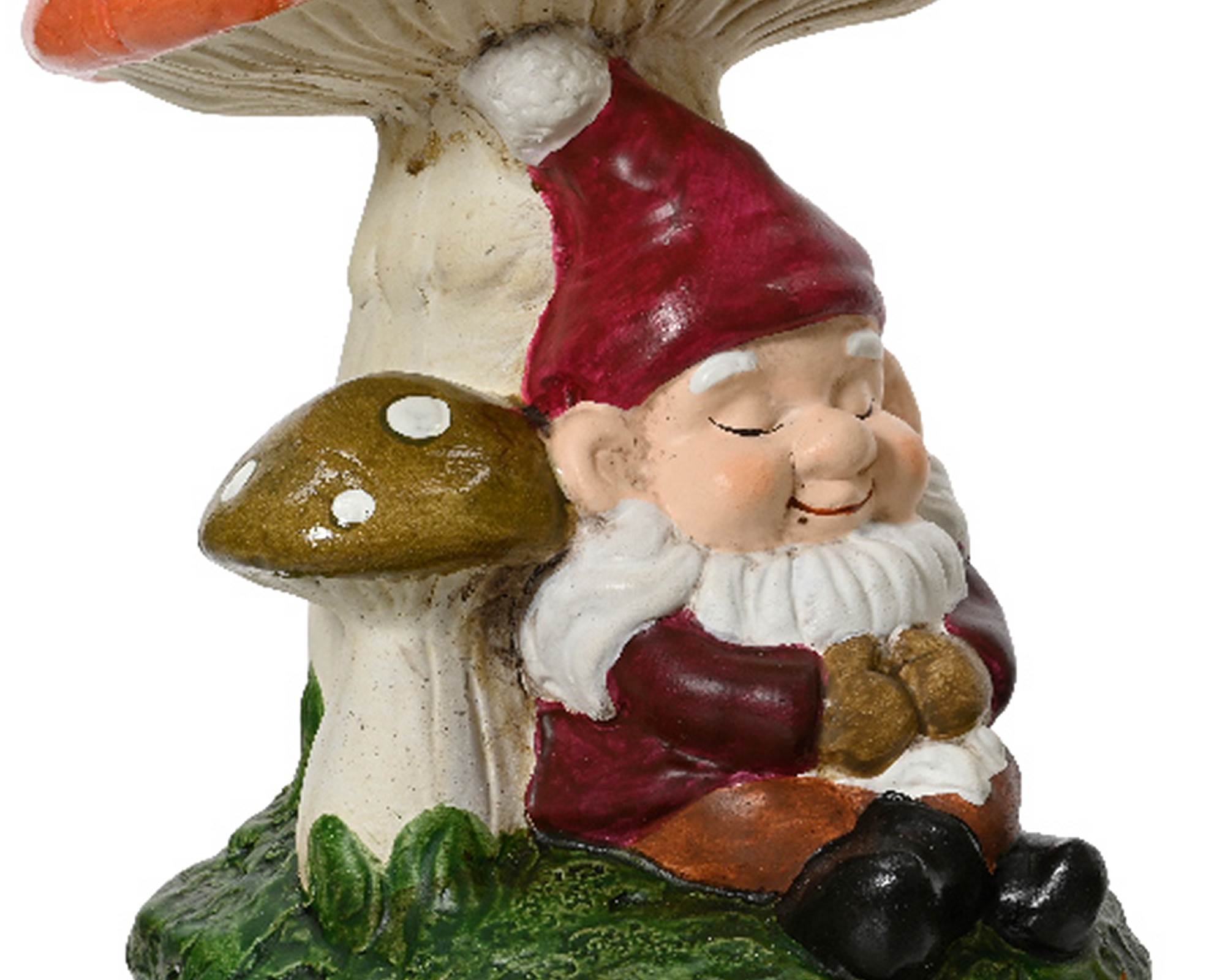 Gnomo Opaco Mix Lucido Assortito 11,1x10,6x20,5cm in Terracotta - immagine 2