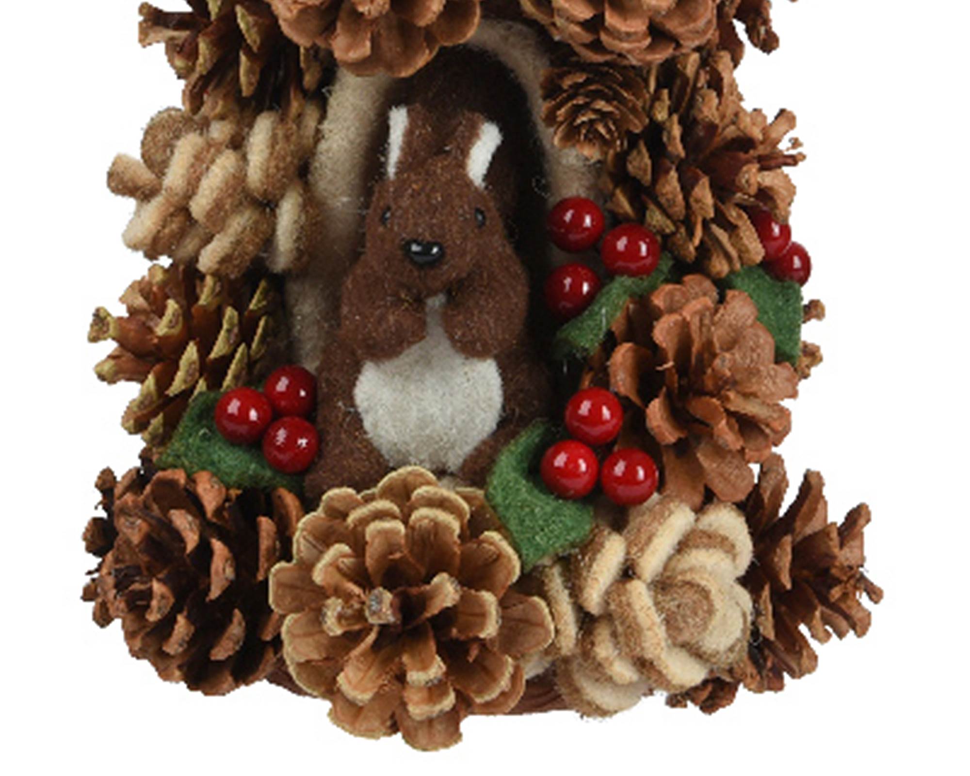 Cono Pigna D17xh35cm in Fibra Naturale - immagine 2