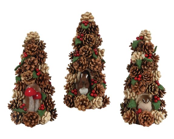 Cono Pigna D17xh35cm in Fibra Naturale