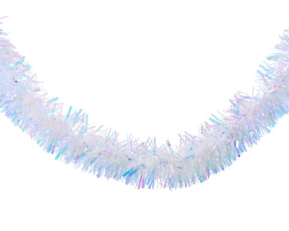 Ghirlanda Iris Bianca D15x200cm in Polietilene