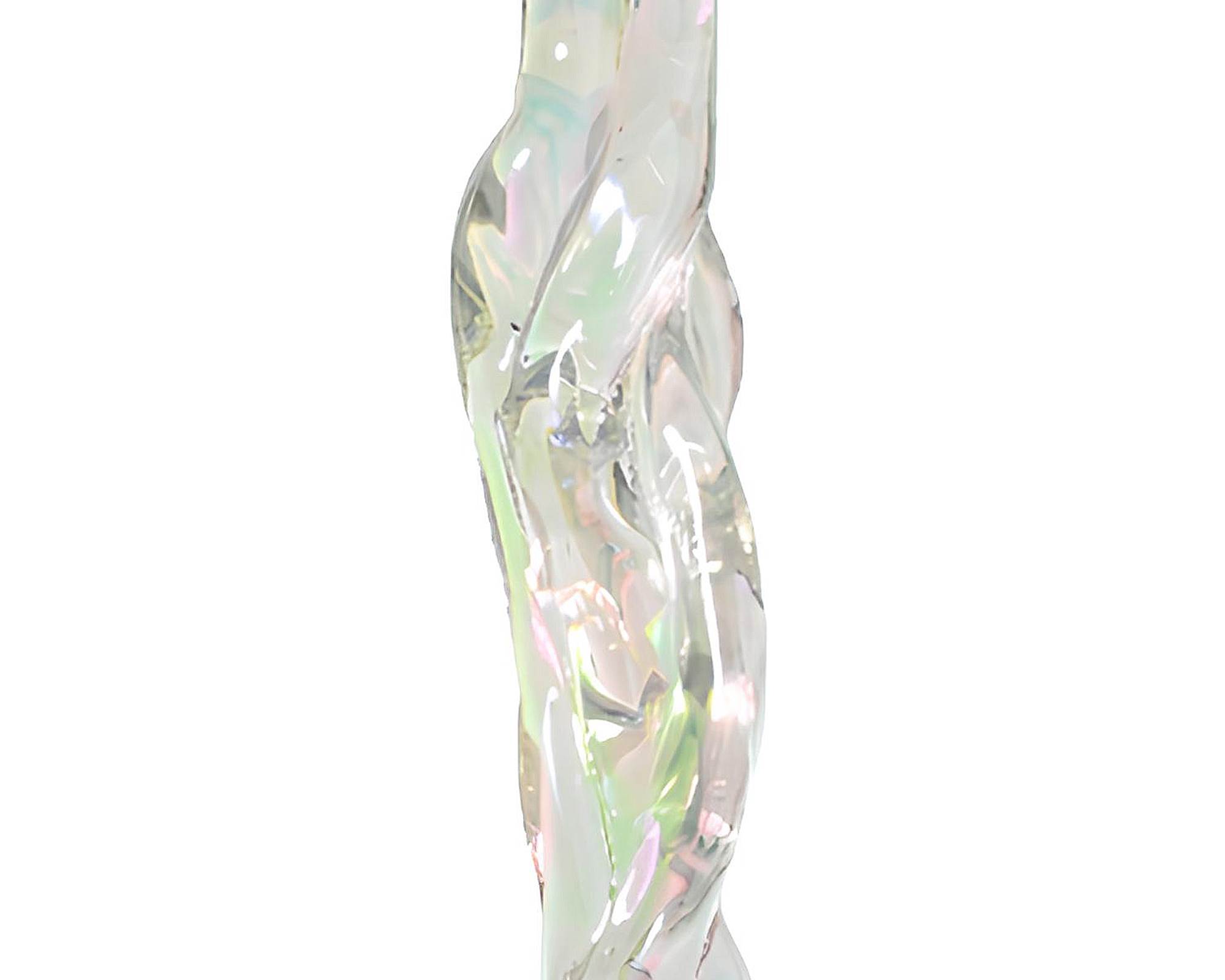 Pendente Ghiacciolo Iris Trasparente 1,9x1,4x28,5cm in Plastica - immagine 2