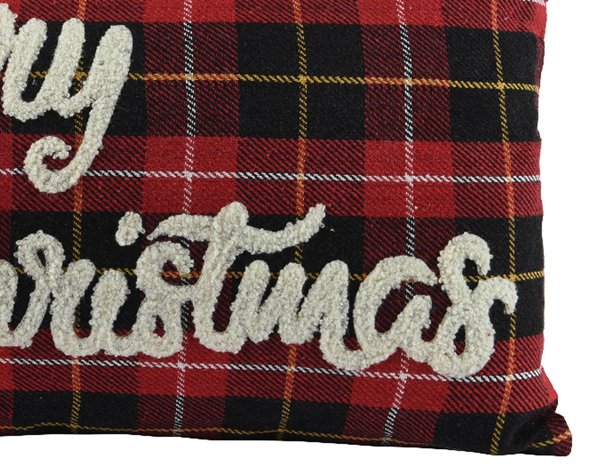 Cuscino Rosso 50x30x10cm in Cotone - immagine 2