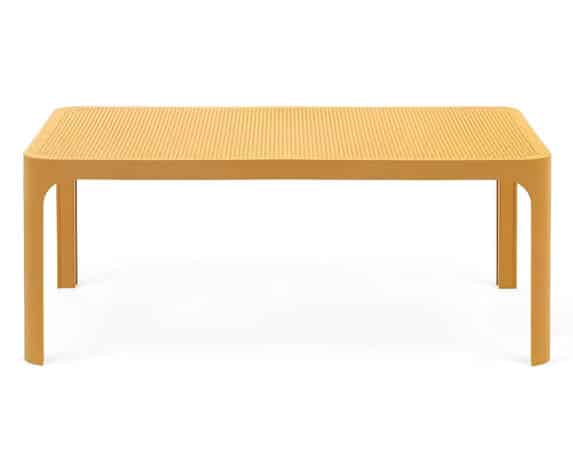 Tavolino Net Senape 100x60x40h in Polipropilene – Nardi