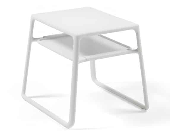 Tavolino Pop Bianco 44×39,5×38,5h in Polipropilene – Nardi