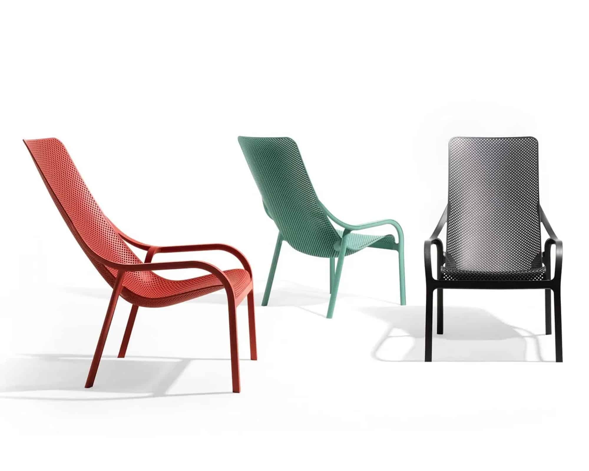 Poltrona Net Lounge Salice in Polipropilene - Nardi - immagine 3