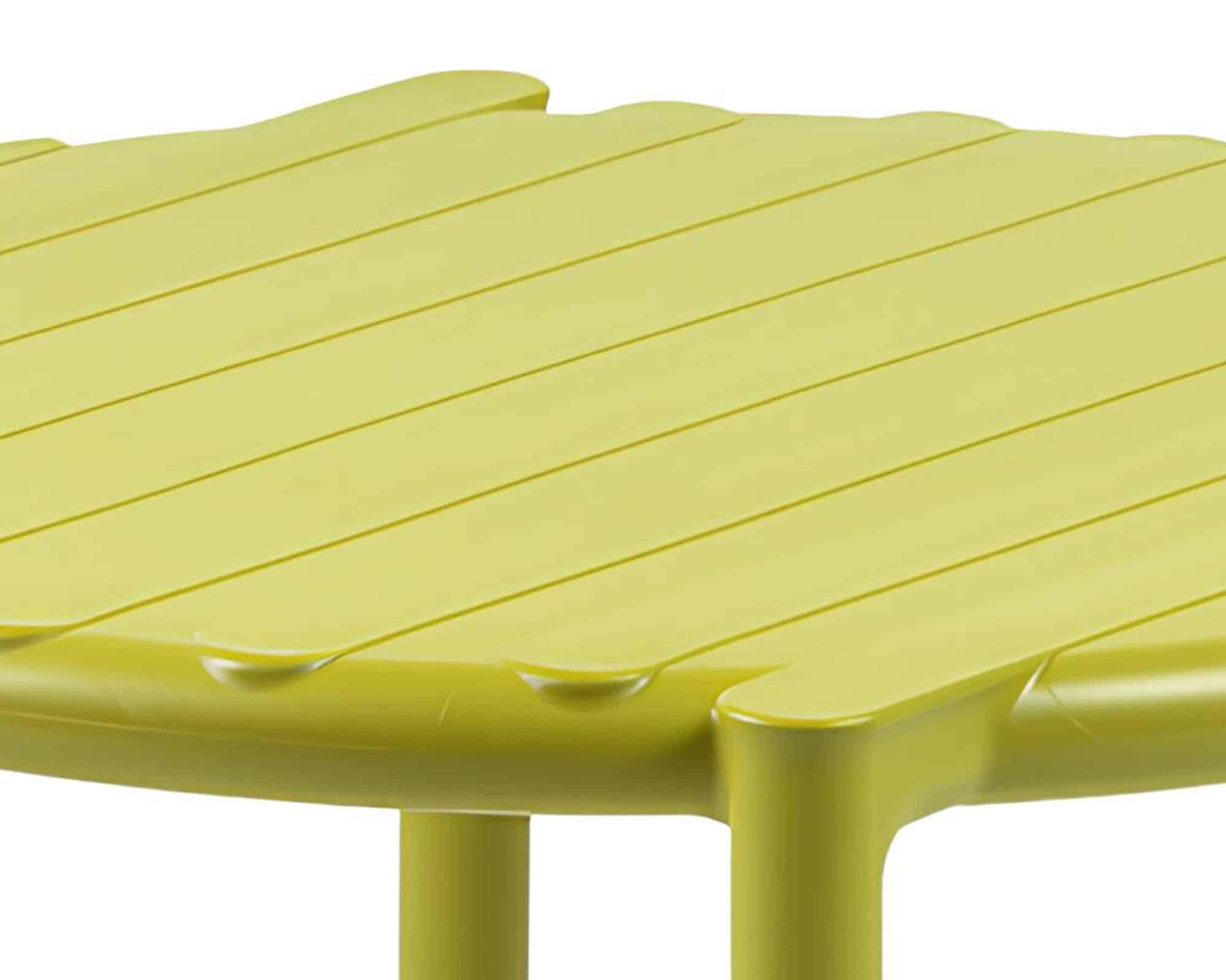 Tavolino Doga Pera D49,5x39,5h in Polipropilene - Nardi - immagine 2