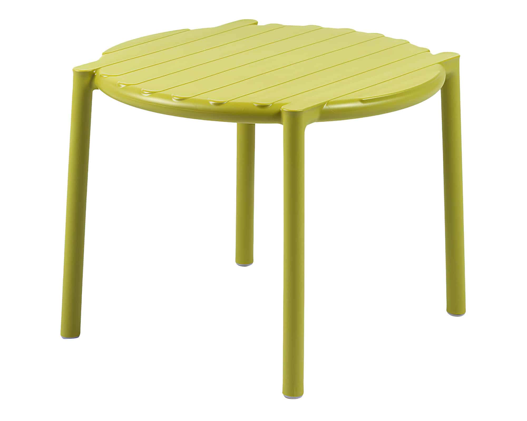 Tavolino Doga Pera D49,5x39,5h in Polipropilene - Nardi