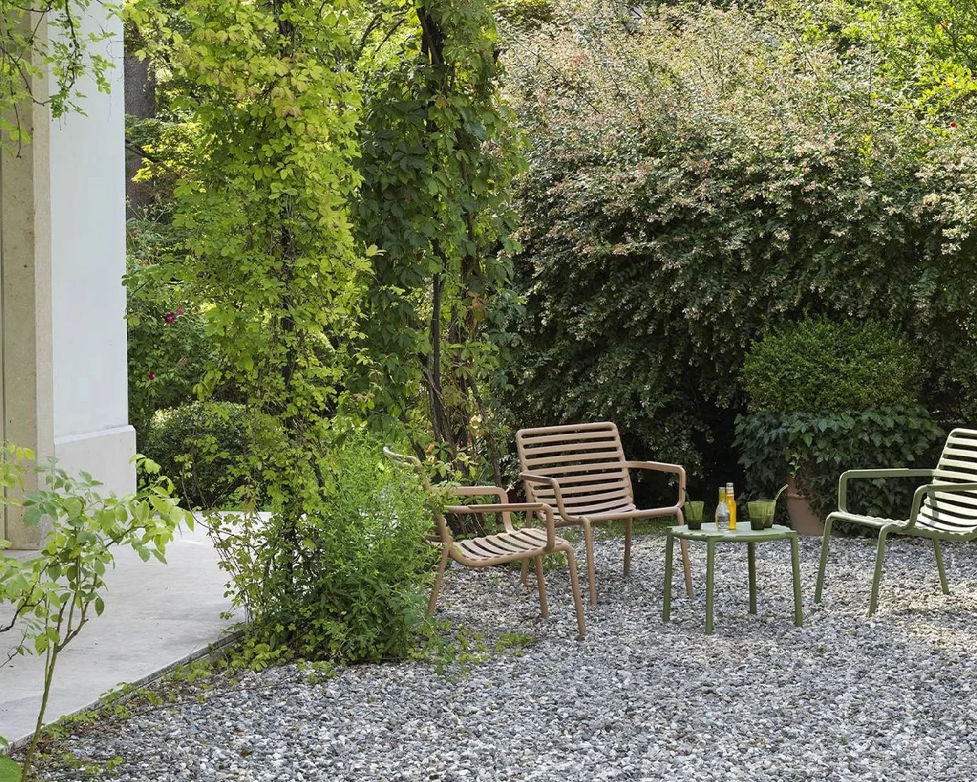 Tavolino Doga Agave D49,5x39,5h in Polipropilene - Nardi - immagine 9