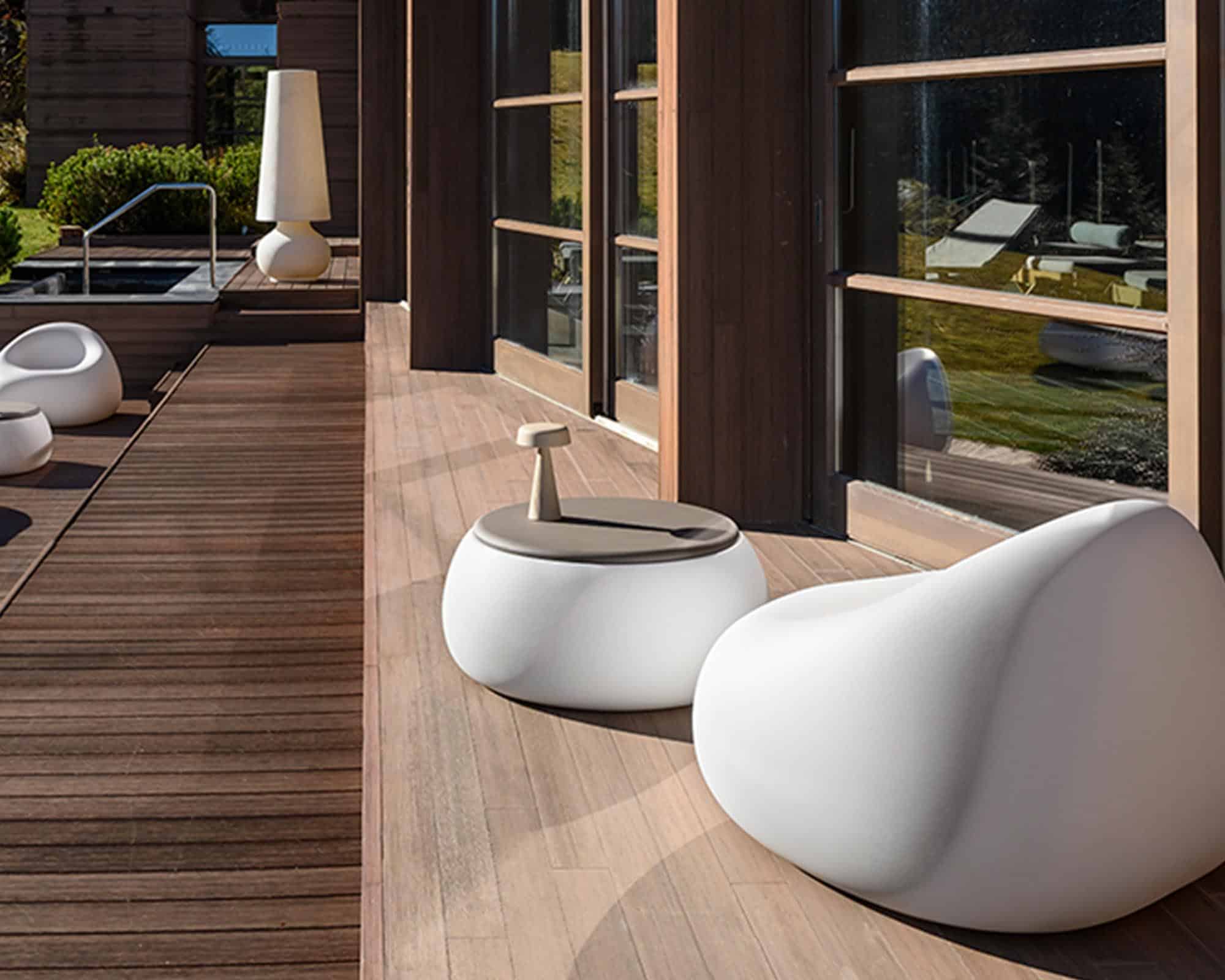 Poltroncina Gumball Bianco in Polipropilene - immagine 5