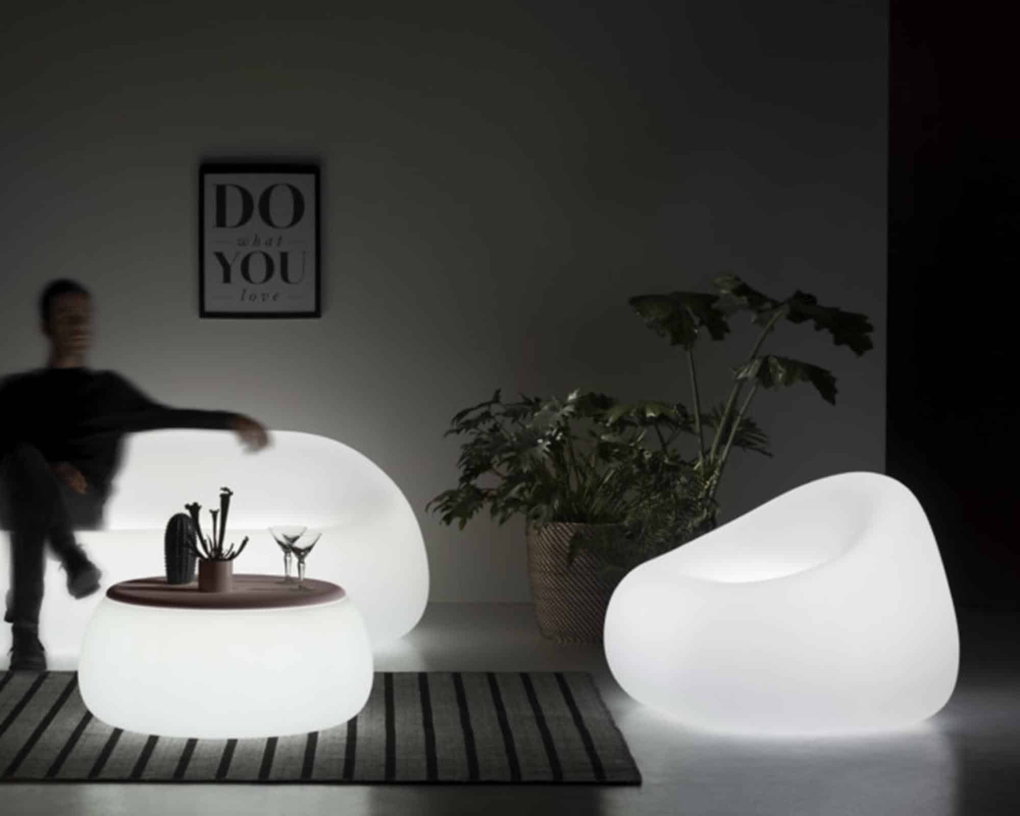 Poltroncina Gumball Bianco in Polipropilene - immagine 4