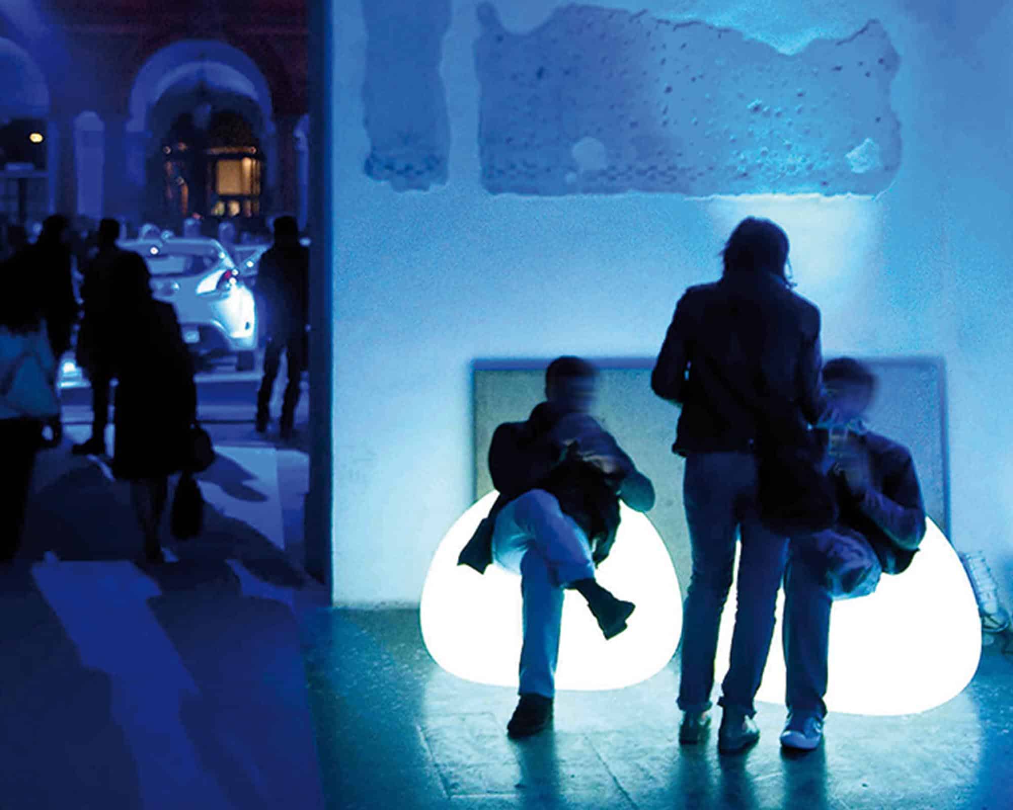 Poltroncina Gumball Bianco in Polipropilene - immagine 3