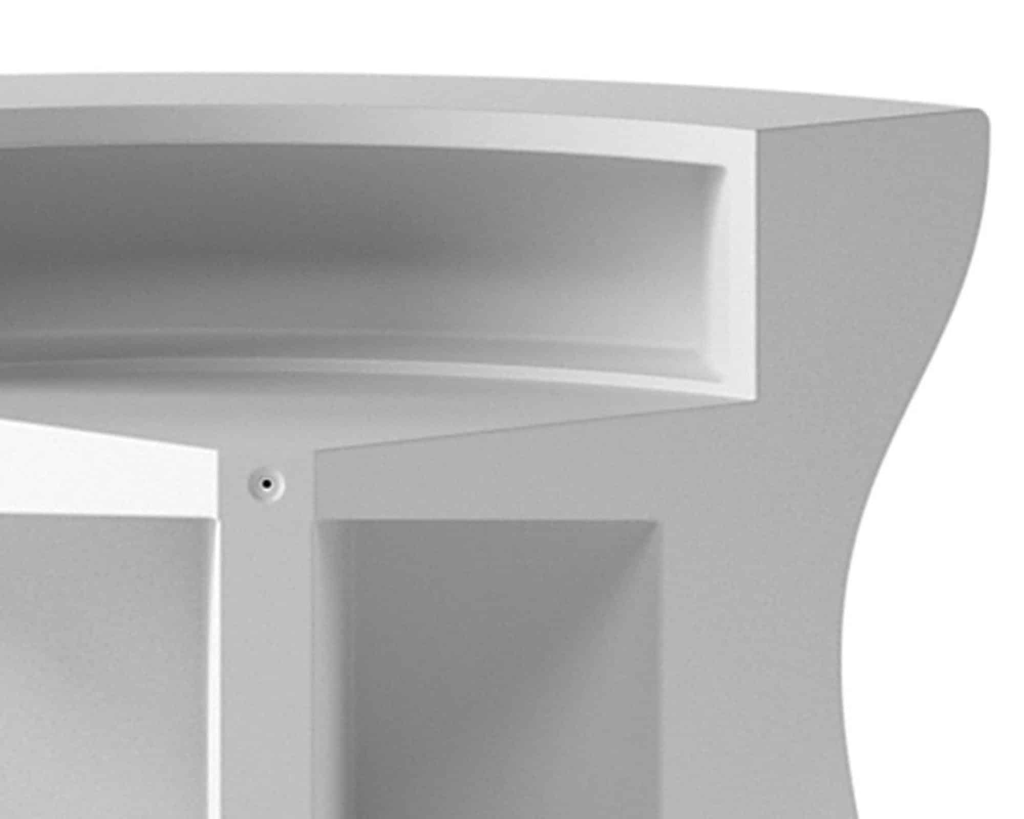 Angolo Bar Bartolomeo Modulare Centrale Bianco in Polipropilene - immagine 2