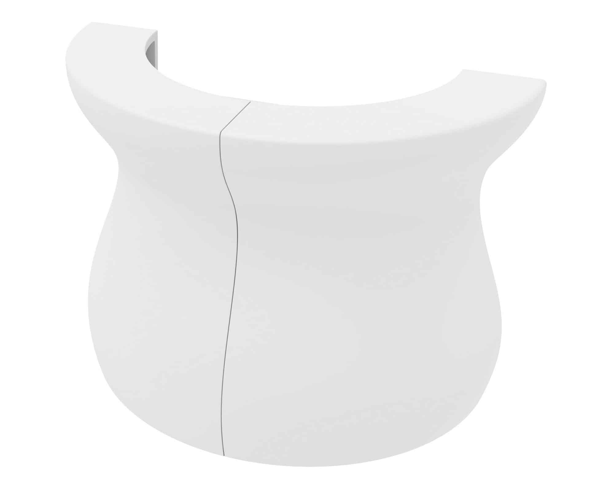 Angolo Bar Bartolomeo Modulare Centrale Bianco in Polipropilene - immagine 4