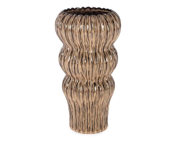 Portavaso Chainat Marrone D31x59cm in Terracotta – Bizzotto