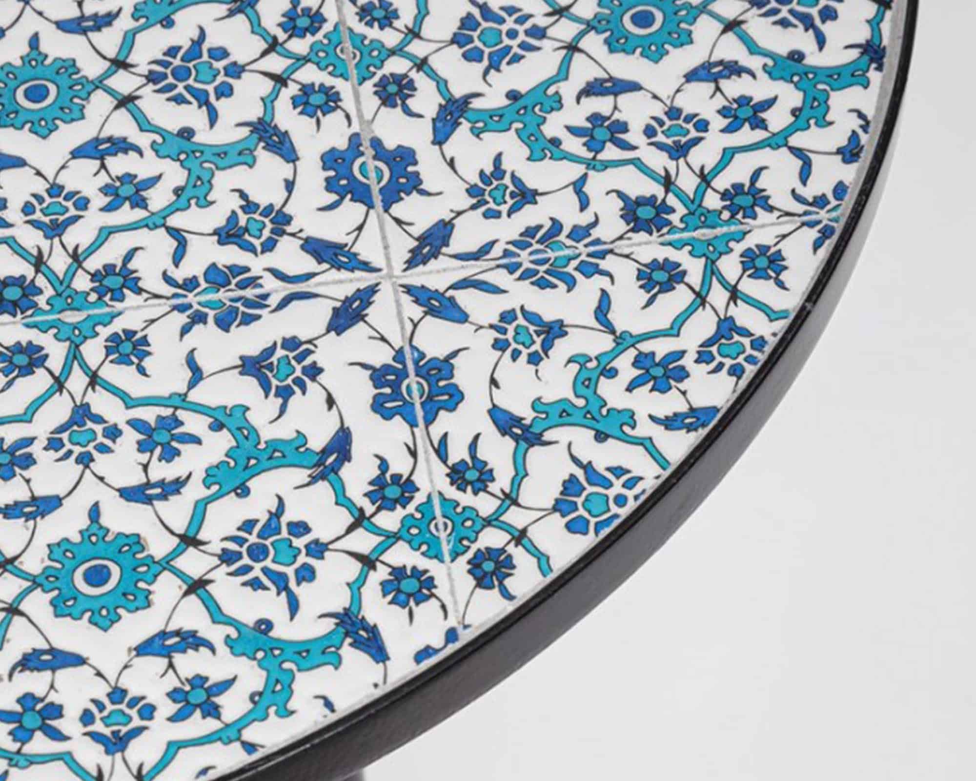 Set Balcone Tavolo Samos + 2 Sedie Etienne in Acciaio e Ceramica - Bizzotto - immagine 10