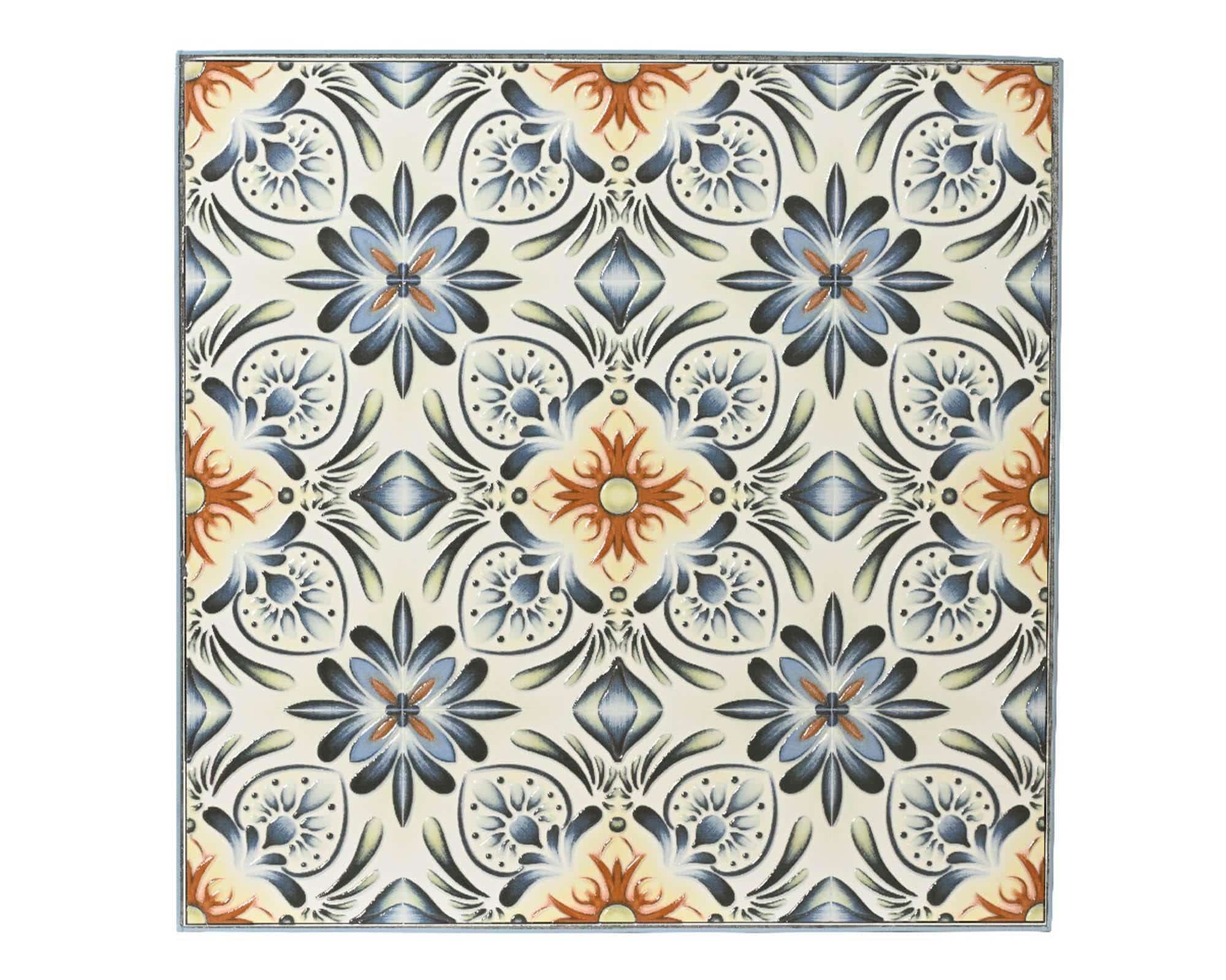 Set Bistrot Tavolo Florida + 2 Sedie Azzurro in Ferro - Kaemingk - immagine 4