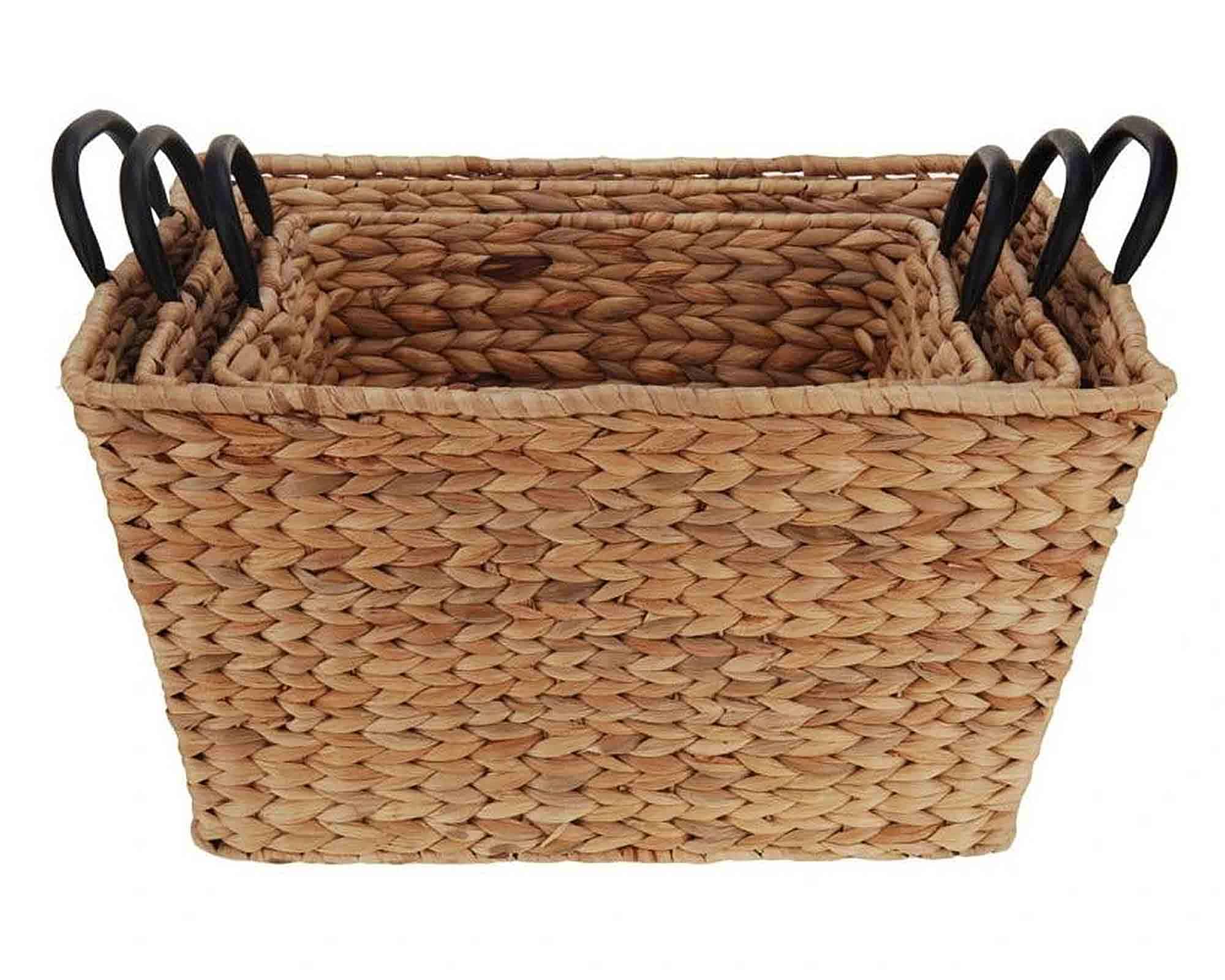 Cesta con Manici 55cm in Erba Marina - immagine 2