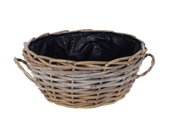 Cesta Tonda Kubu Medium D30,5x15cm in Fibra Naturale