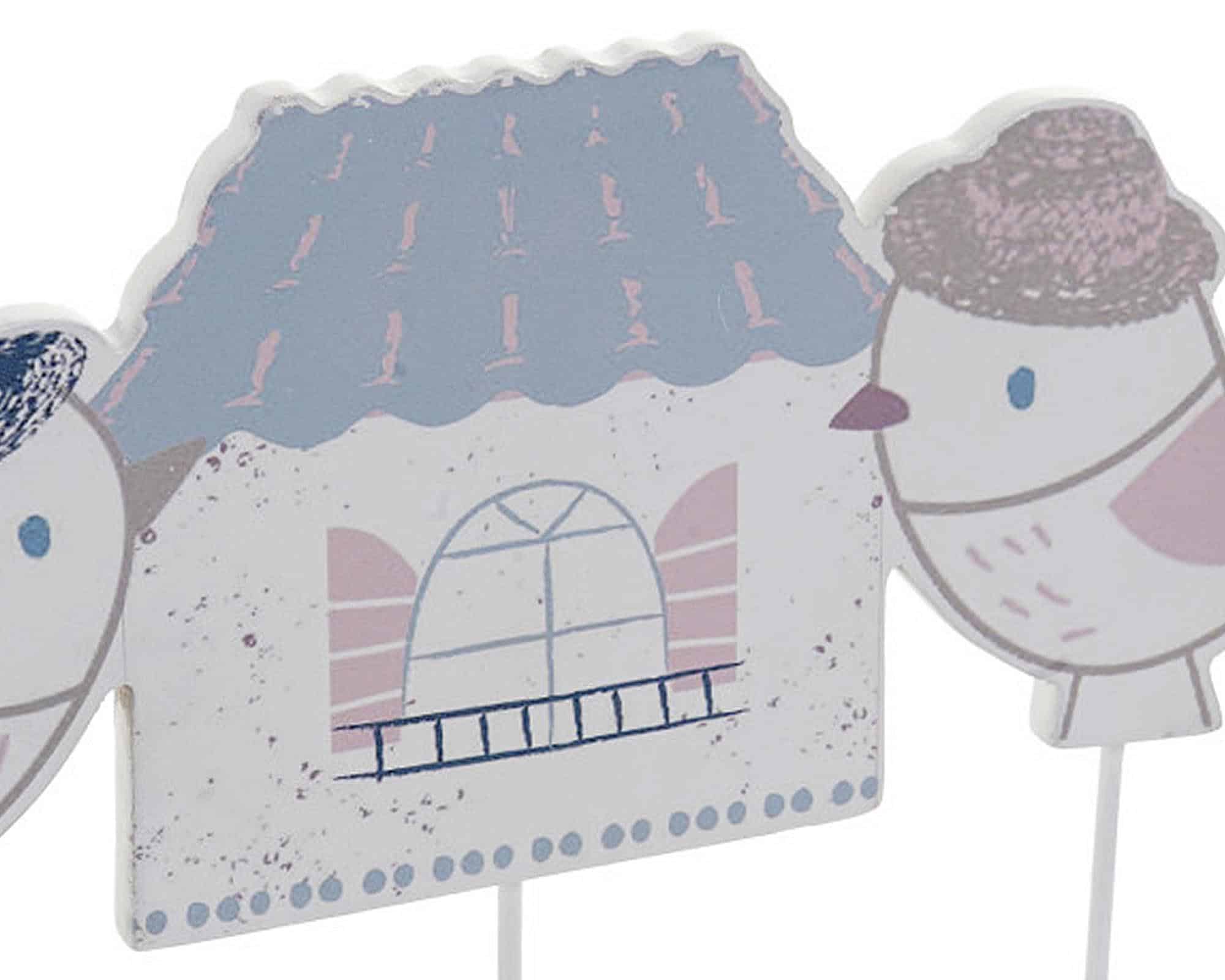 Appendino da Parete con Animali in MDF - immagine 2