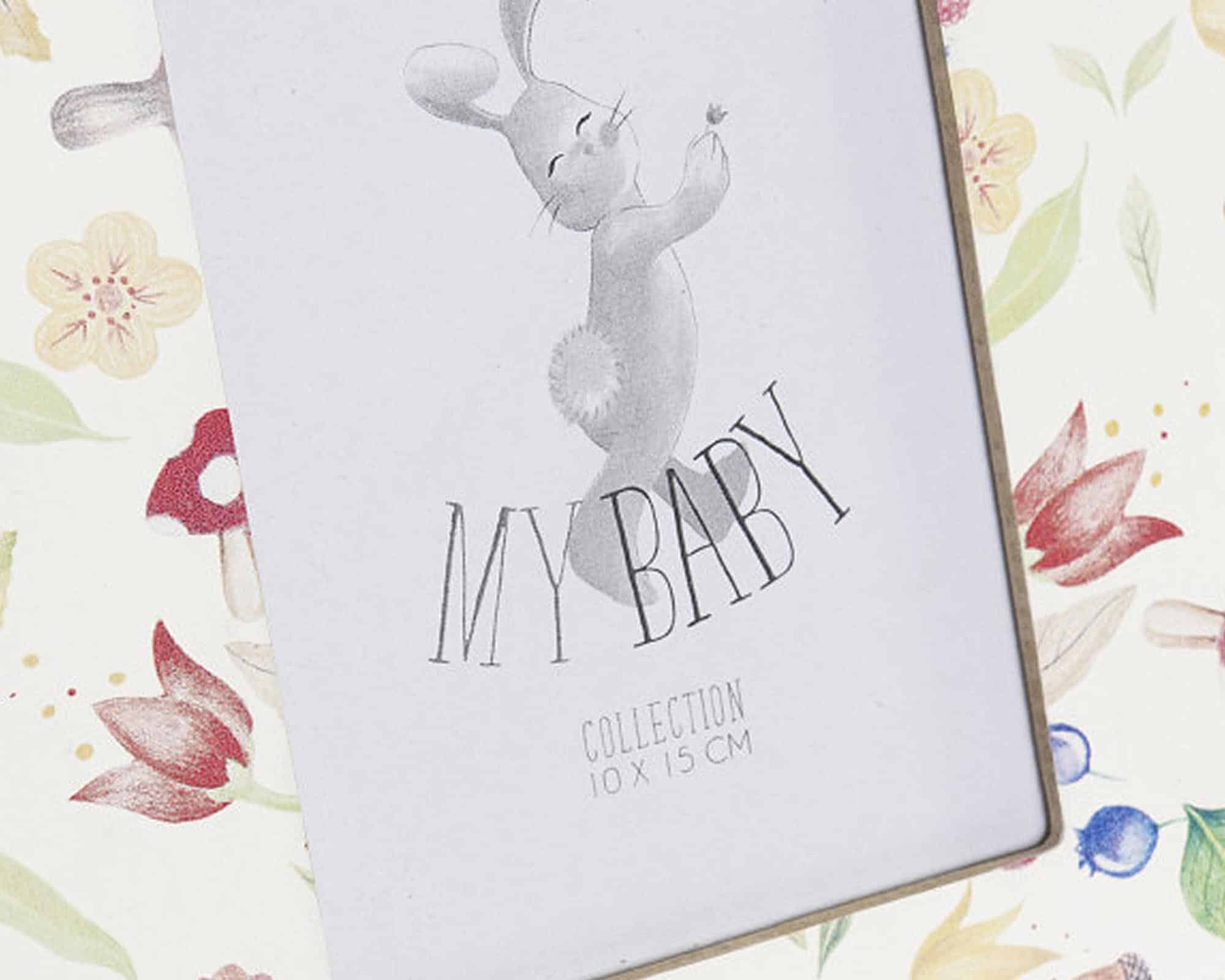 Cornice per Foto Oro 17x1x22cm in Cristallo e MDF - immagine 3