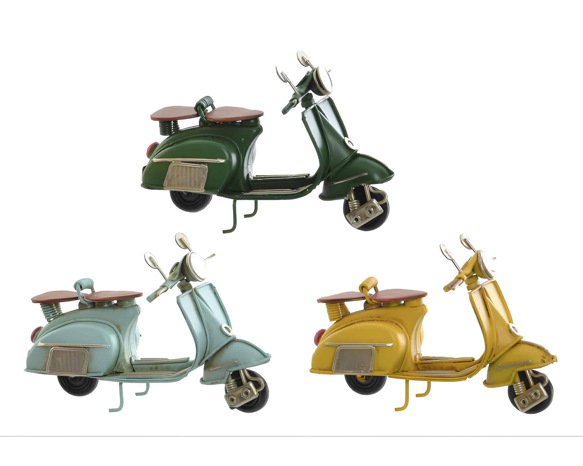 Moto Assortito Decorazione 11x5x7cm in Metallo