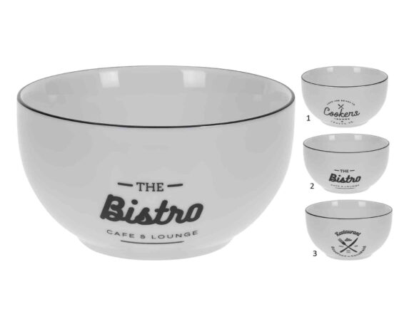 Ciotola Classica Assortito D14x7cm in Porcellana