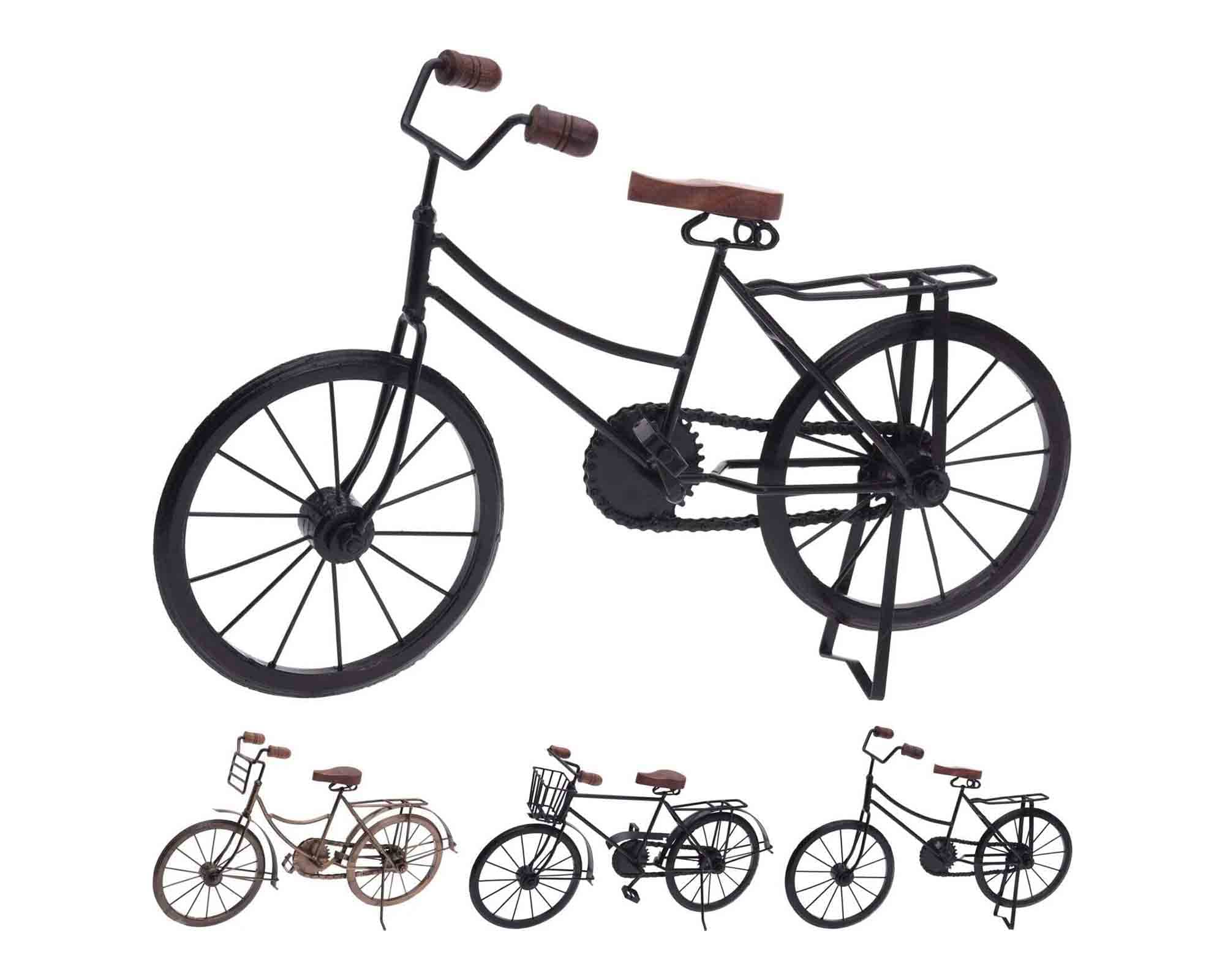Bicicletta Decorazione Assortito 36x20cm in Metallo