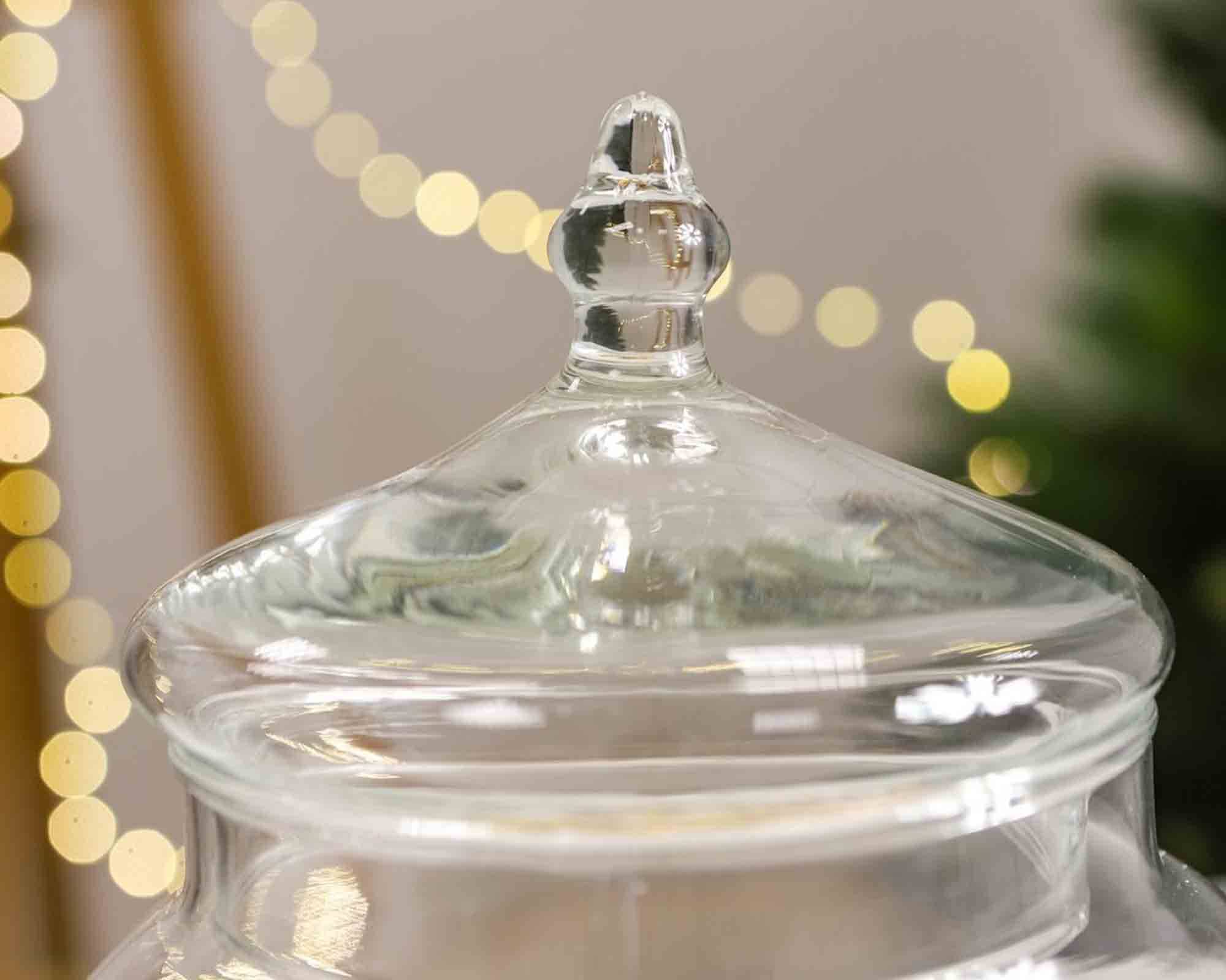 Barattolo Porta Biscotti D17x28cm in Vetro - immagine 7