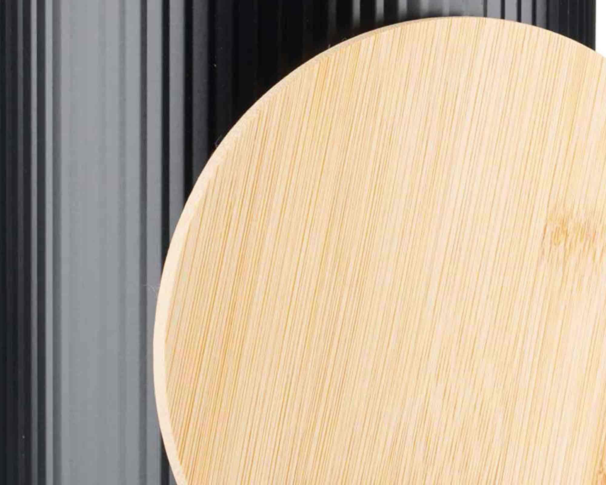 Barattolo Pratico e Moderno 2L in Latta e Bamboo - immagine 5