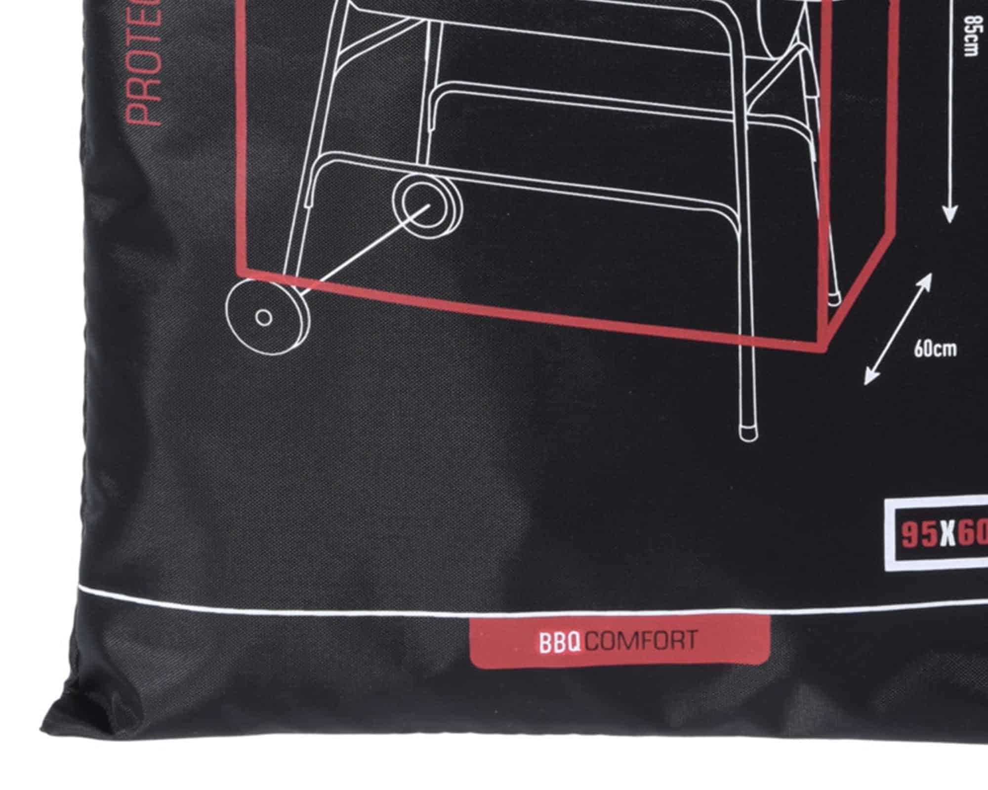 Telo Protettivo per Barbecue 95x60x85h in Poliestere e Pu - Koopman - immagine 2