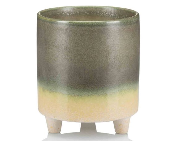 Vaso Elegante e Moderno D10x11h in Porcellana