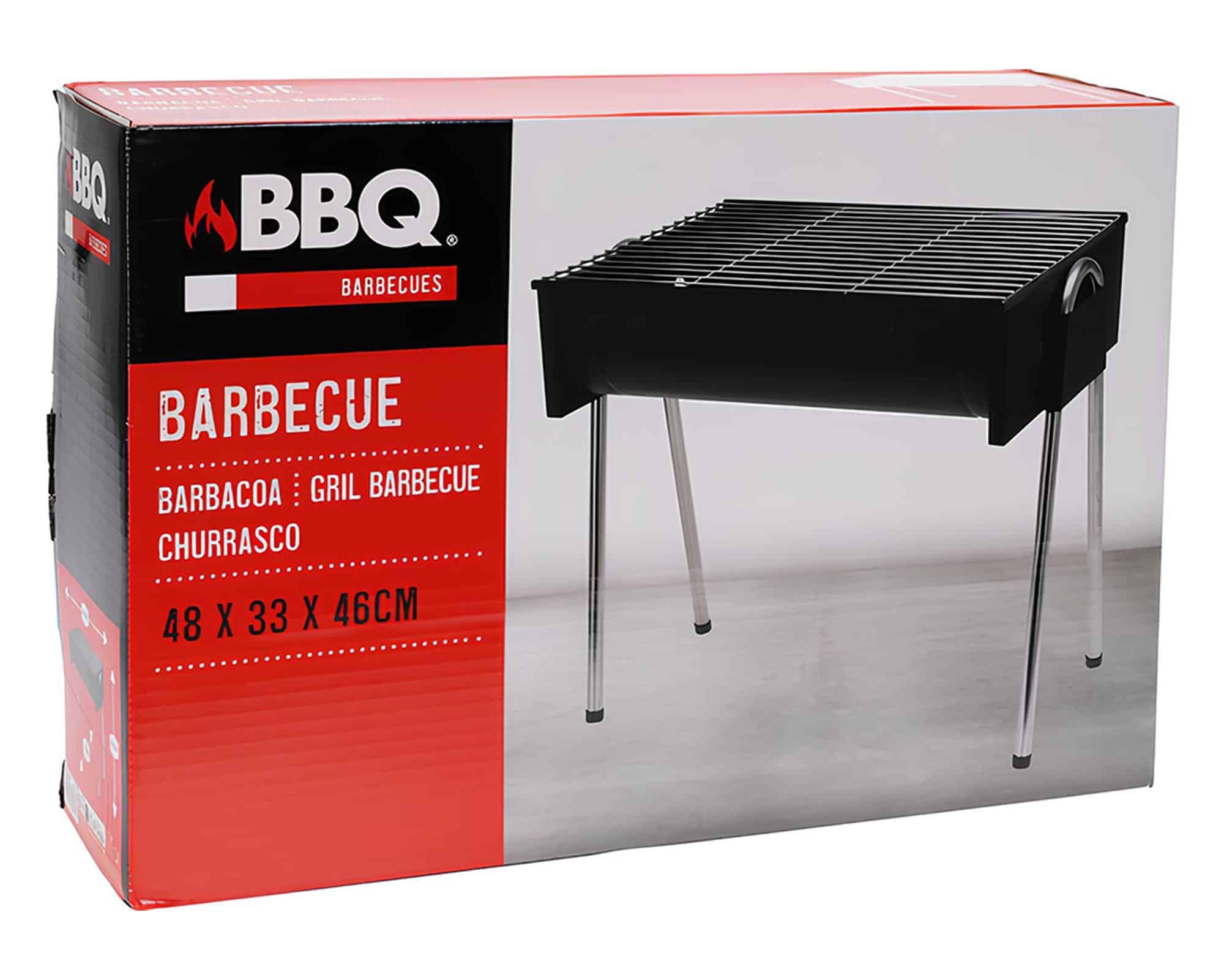 Barbecue da Giardino Portatile a Carbone in Acciaio - immagine 3