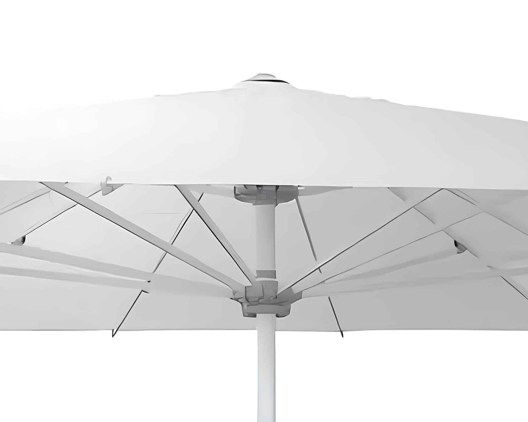 Ombrellone a Palo Centrale 5x5m in Alluminio - immagine 3