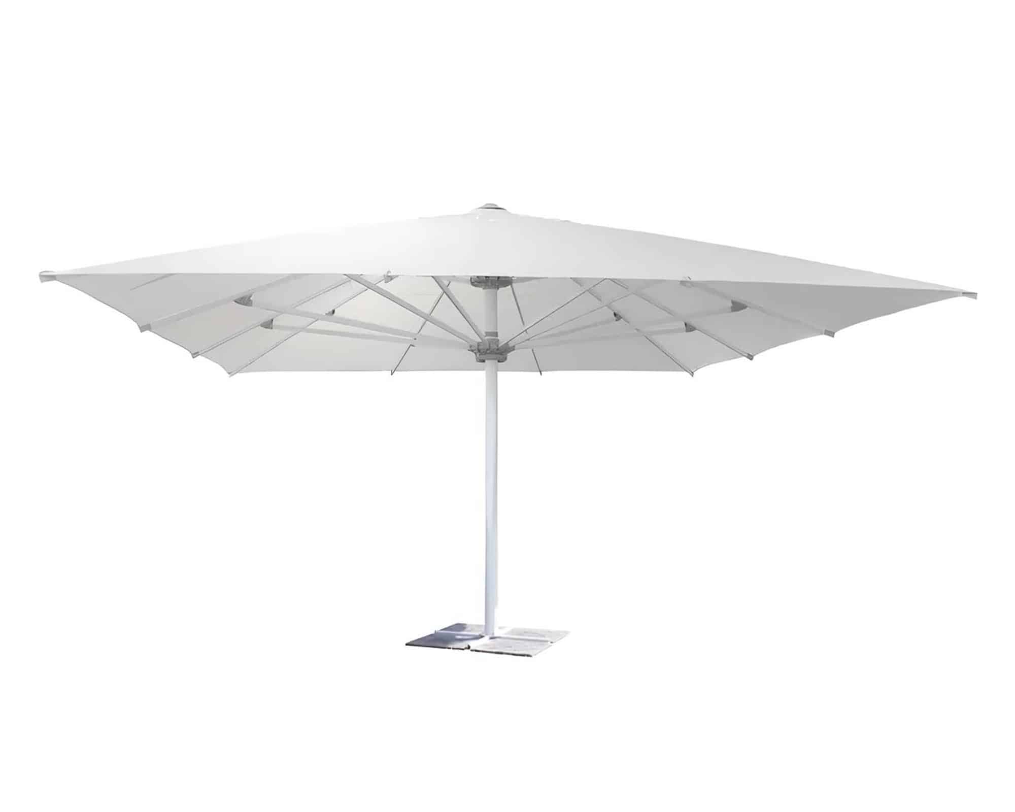 Ombrellone a Palo Centrale 5x5m in Alluminio - immagine 2