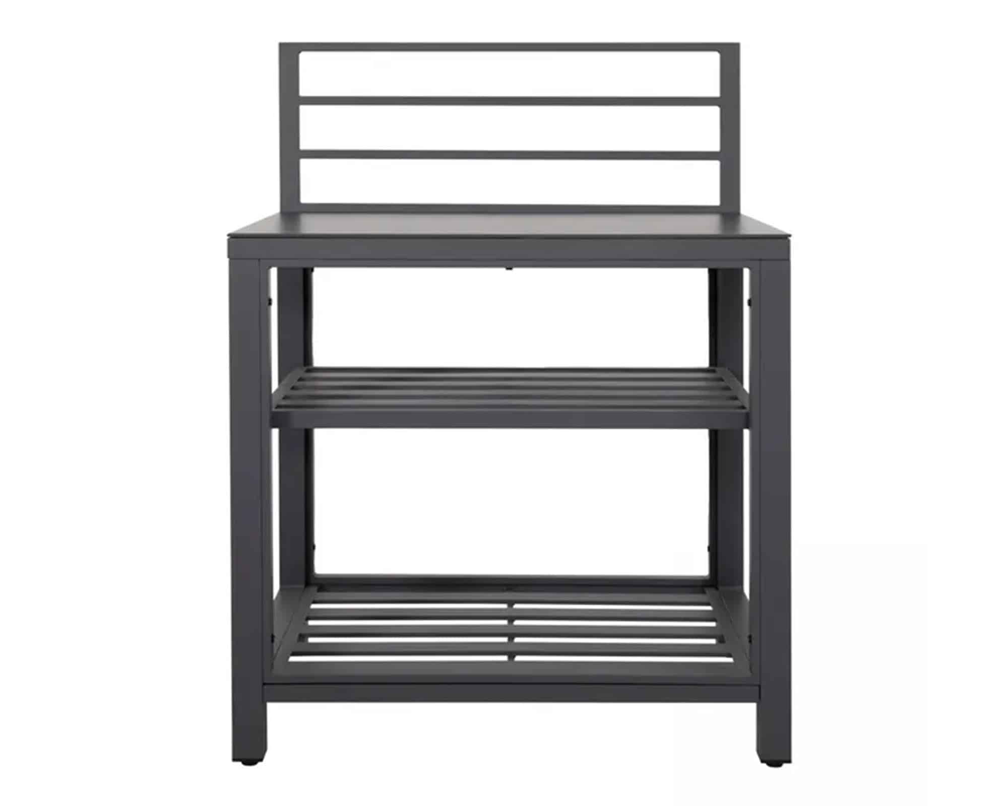 Mobile da Cucina Oklahoma 90x62x125cm Antracite in Alluminio - immagine 2