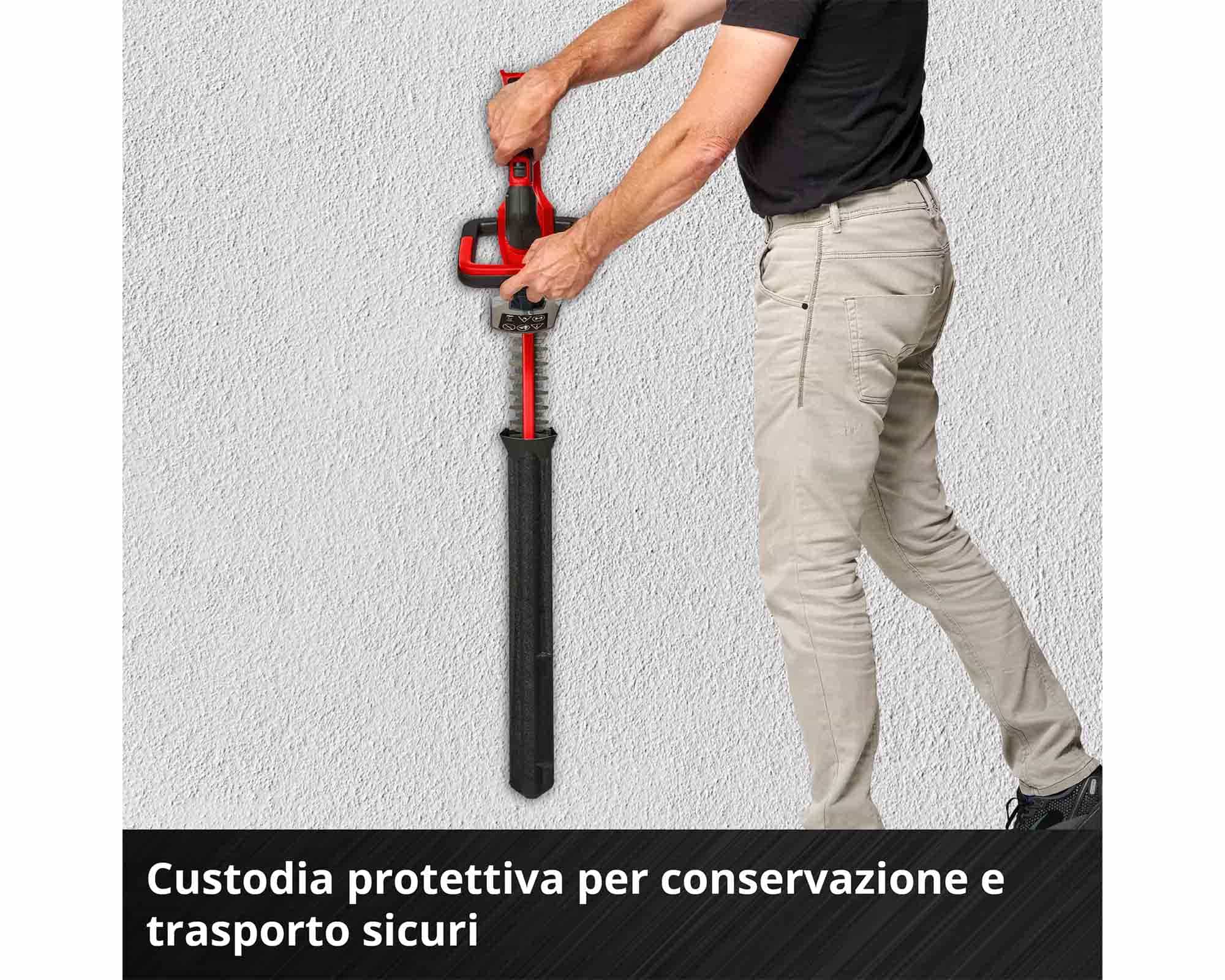 Tagliasiepi Senza Batteria 18 V Lunghezza di Taglio 51cm GC-CH 18/50 LI in- Einhel - immagine 5