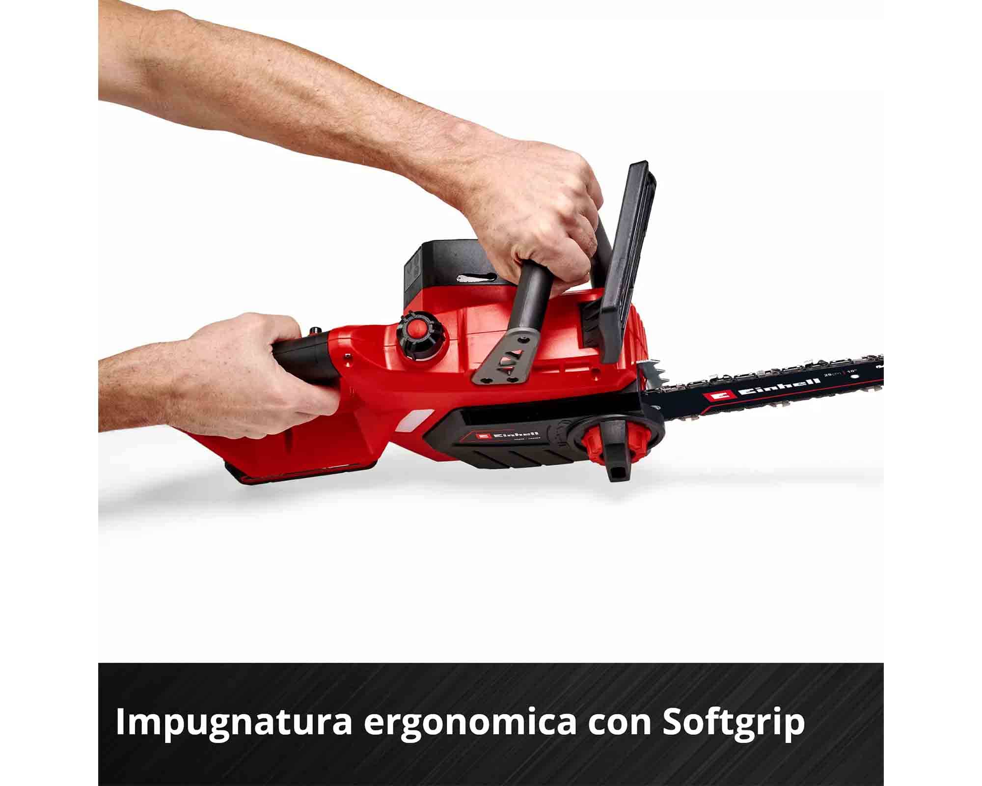 Eletrosega con Batteria 18 V Lunghezza di Taglio 23cm 3 AH GE-LC 18 LI - Einhel - immagine 7