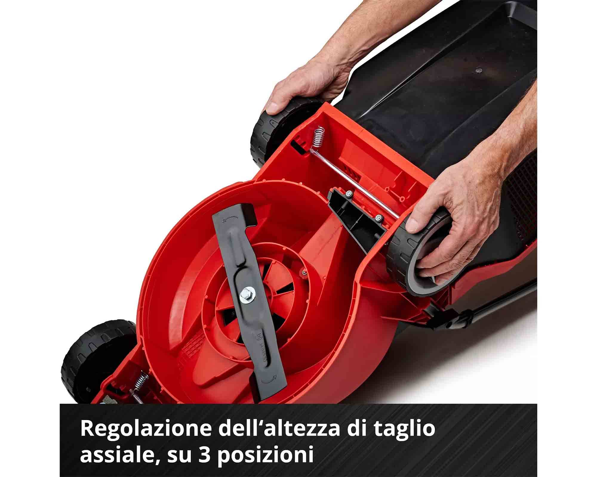 Tosaerba con Batteria 18 V Larghezza di Taglio 30cm 3 AH GE-CM 18/30 LI - Einhel - immagine 7