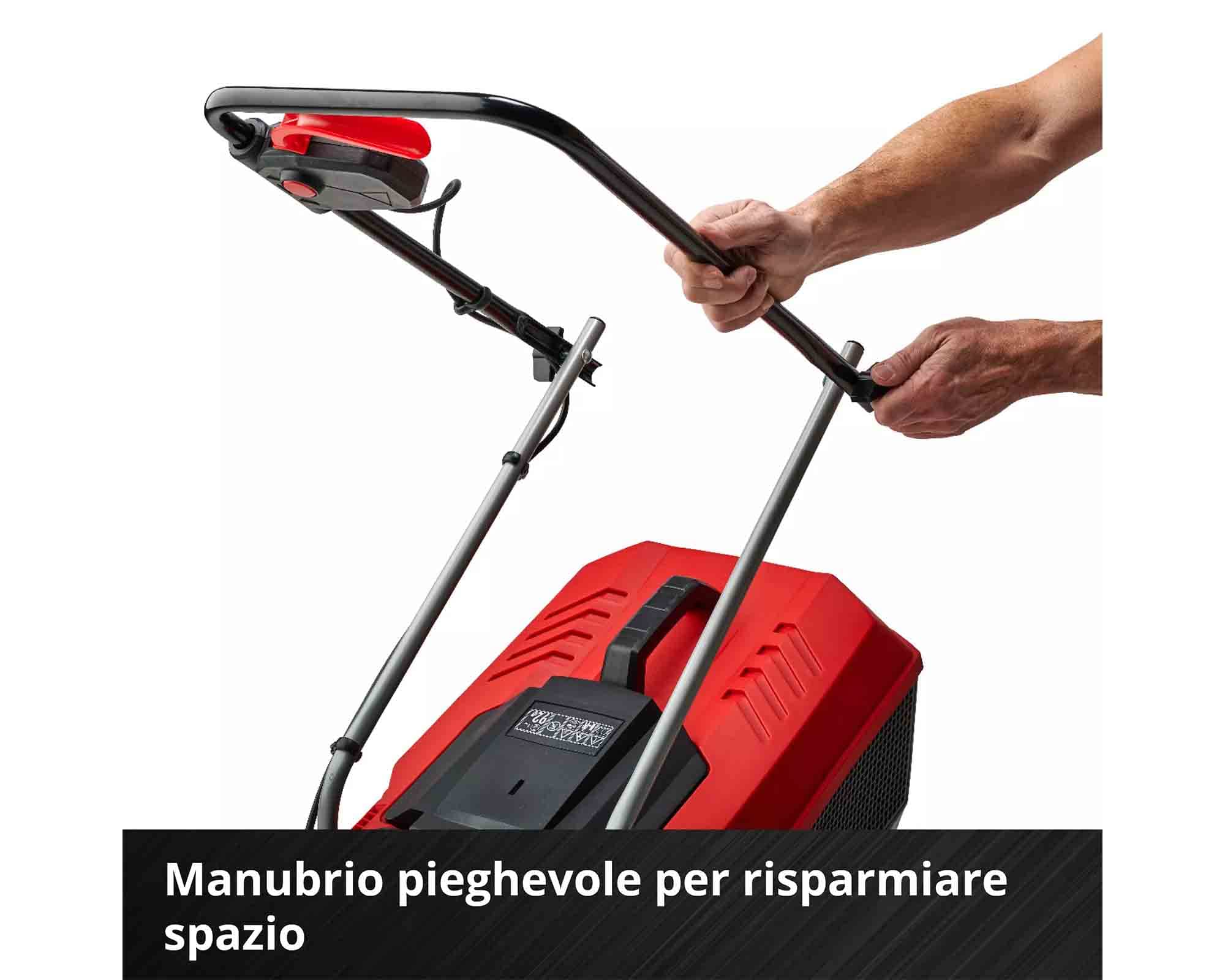 Tosaerba con Batteria 18 V Larghezza di Taglio 30cm 3 AH GE-CM 18/30 LI - Einhel - immagine 6
