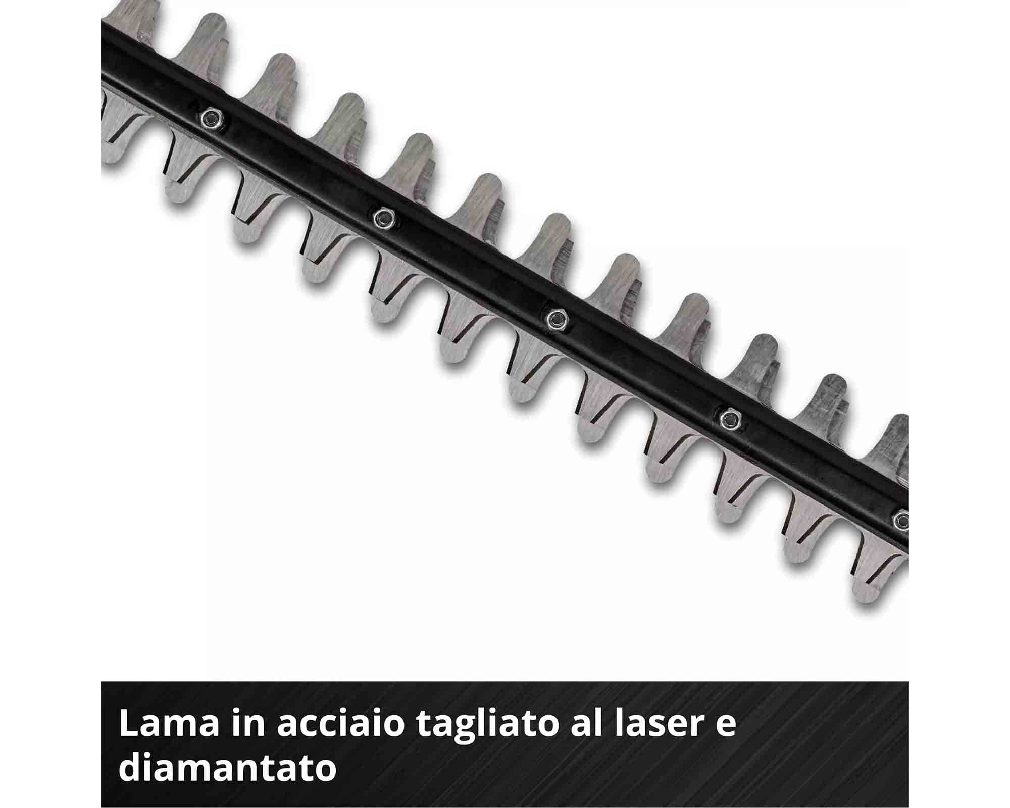 Tagliasiepi Telescopico a Batteria 18 V Lunghezza della Spada 45cm GC-HH 18/45 LI - Einhel - immagine 7