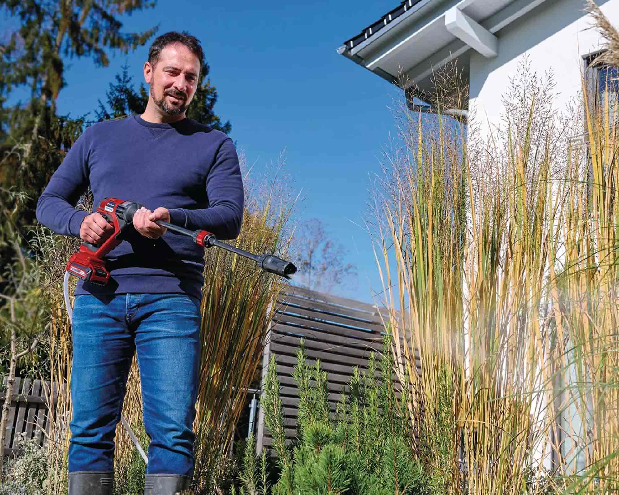 Idropulitrice Portatile a Batteria Hypresso 18 V Lunghezza del Tubo 5m 18/24-1 - Einhel - immagine 4