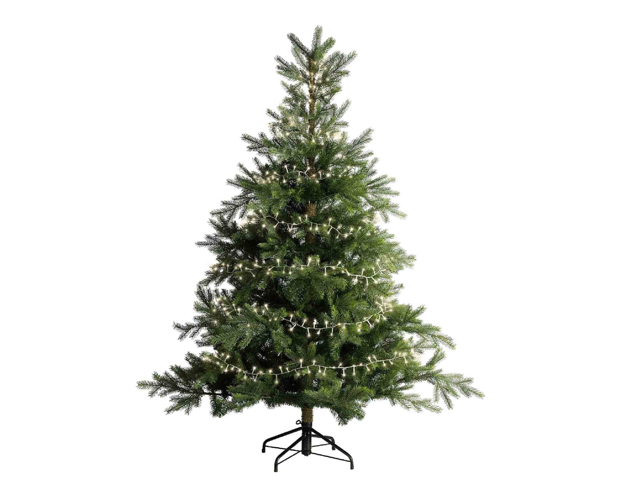 Catena Luci 1000 LED per Interno ed Esterno Cavo Trasparente e Bianco Luce Calda 225cm in PVC - immagine 3