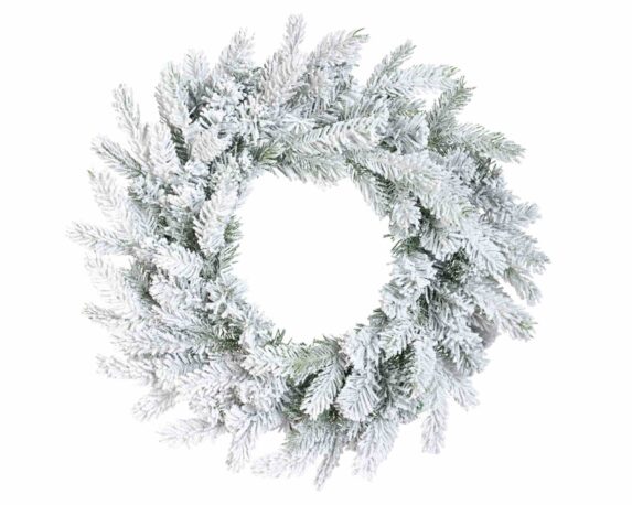 Decorazione Ghirlanda Grandis Innevato D50cm in PVC