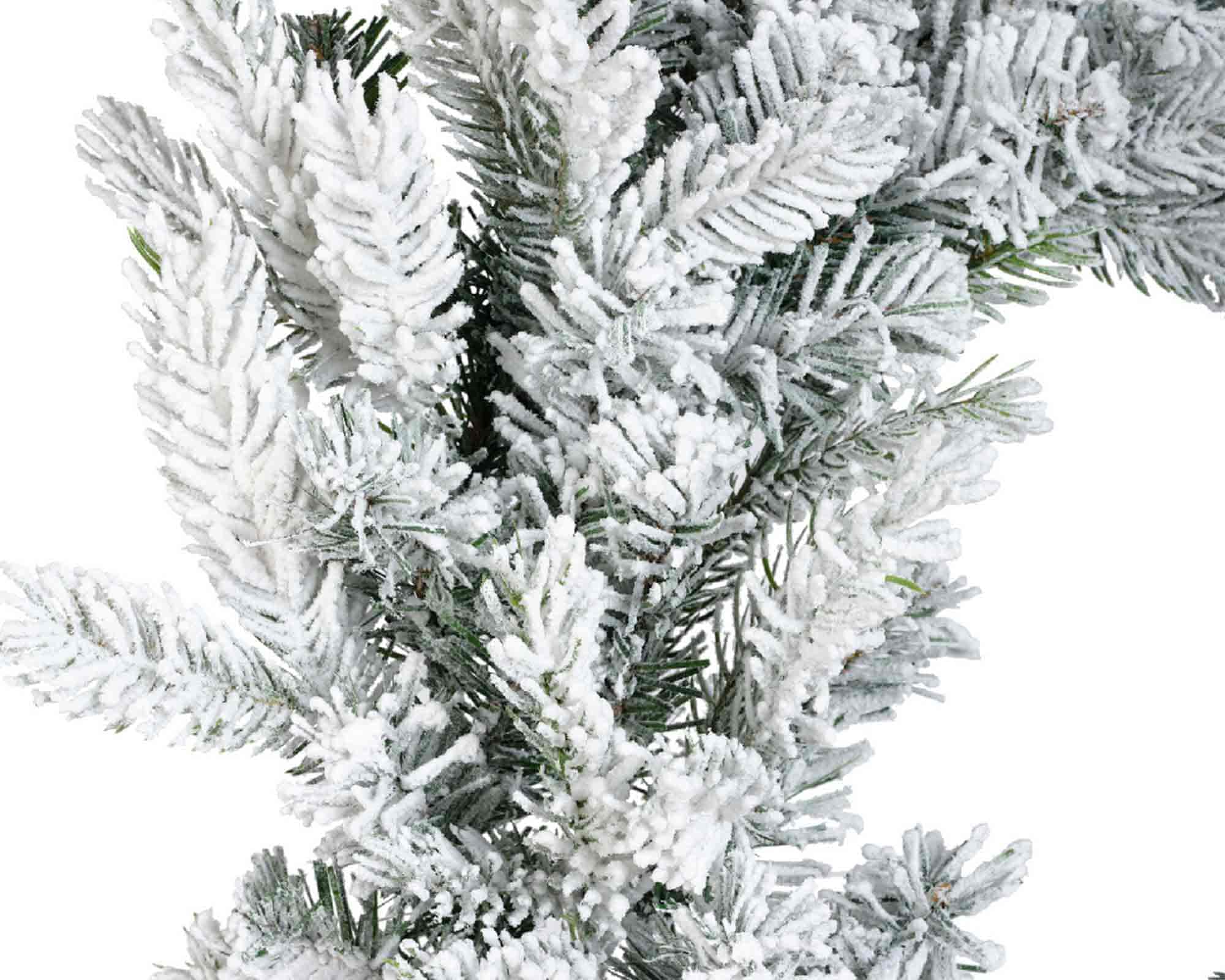 Decorazione Ghirlanda Grandis Innevato D50cm in PVC - immagine 2