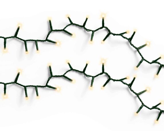 Catena Luci 1000 LED per Interno ed Esterno Cavo Champagne 220cm in PVC